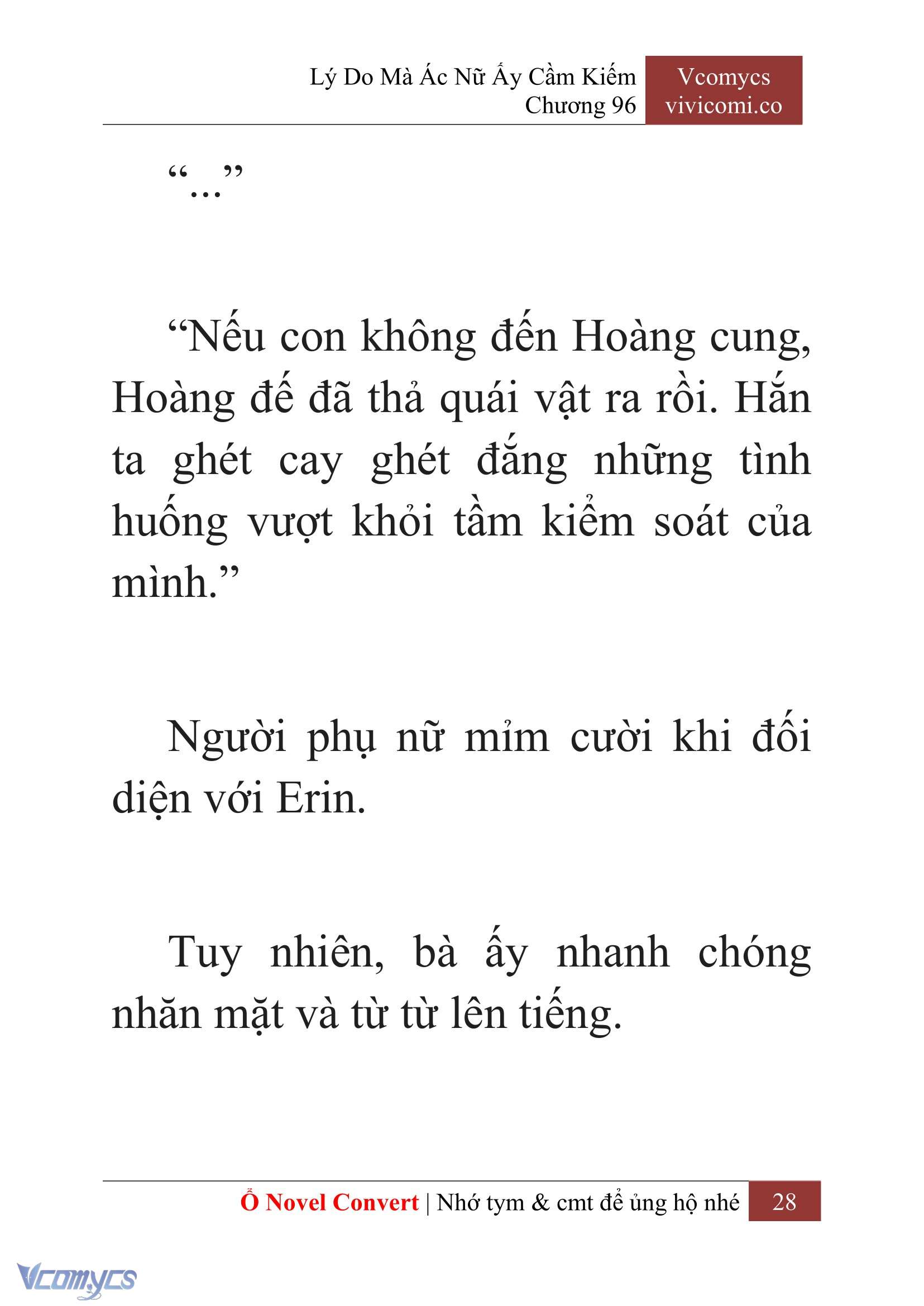 [Novel] Lý Do Mà Ác Nữ Ấy Cầm Kiếm Chapter 96 - Trang 31