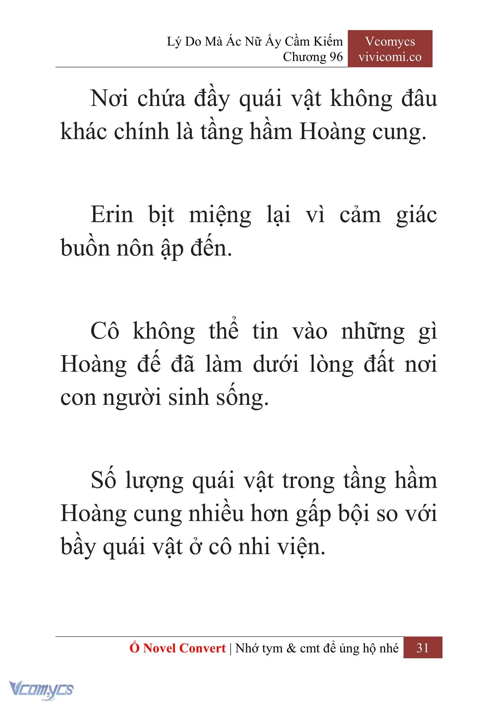 [Novel] Lý Do Mà Ác Nữ Ấy Cầm Kiếm Chapter 96 - Trang 34