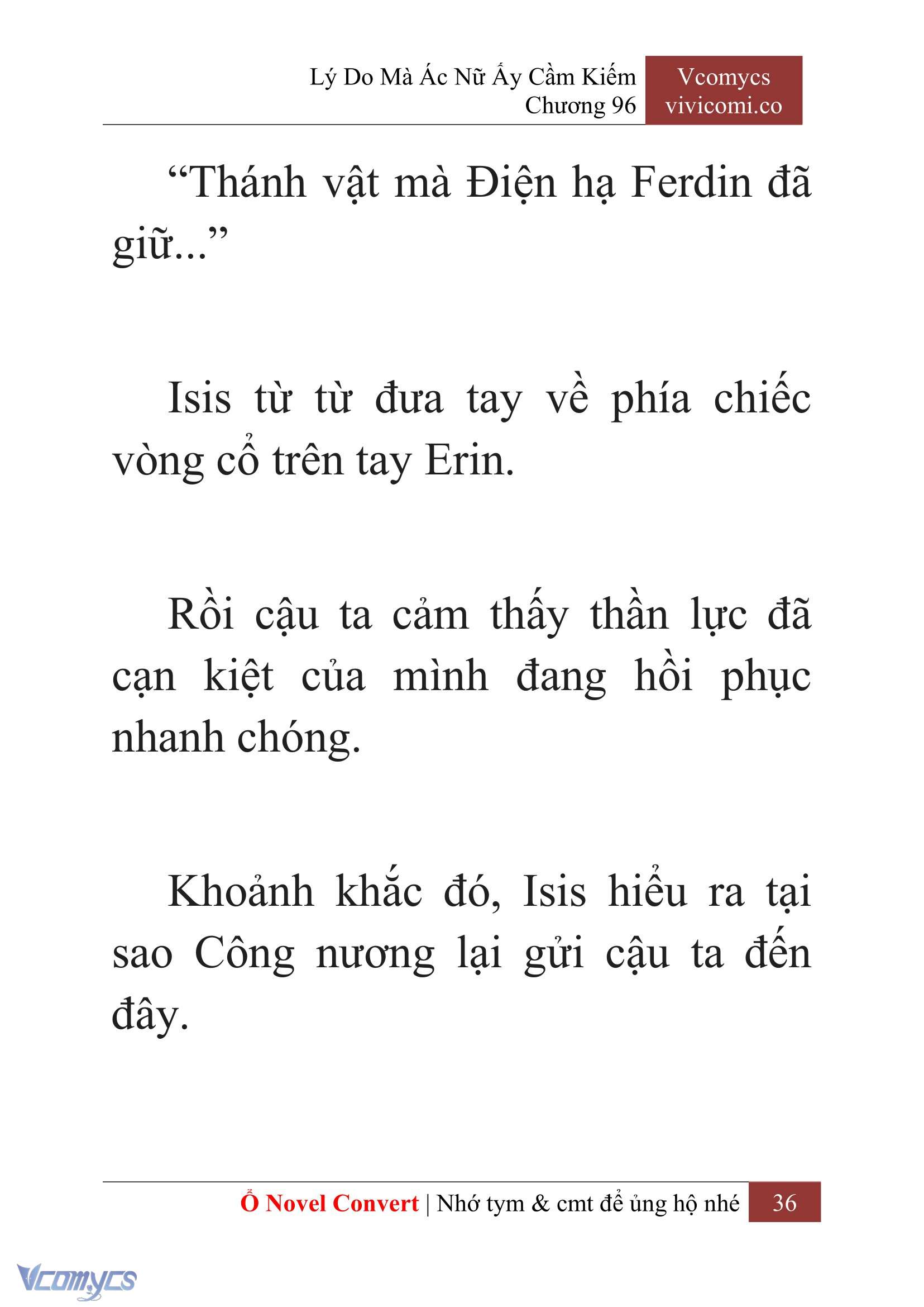 [Novel] Lý Do Mà Ác Nữ Ấy Cầm Kiếm Chapter 96 - Trang 39
