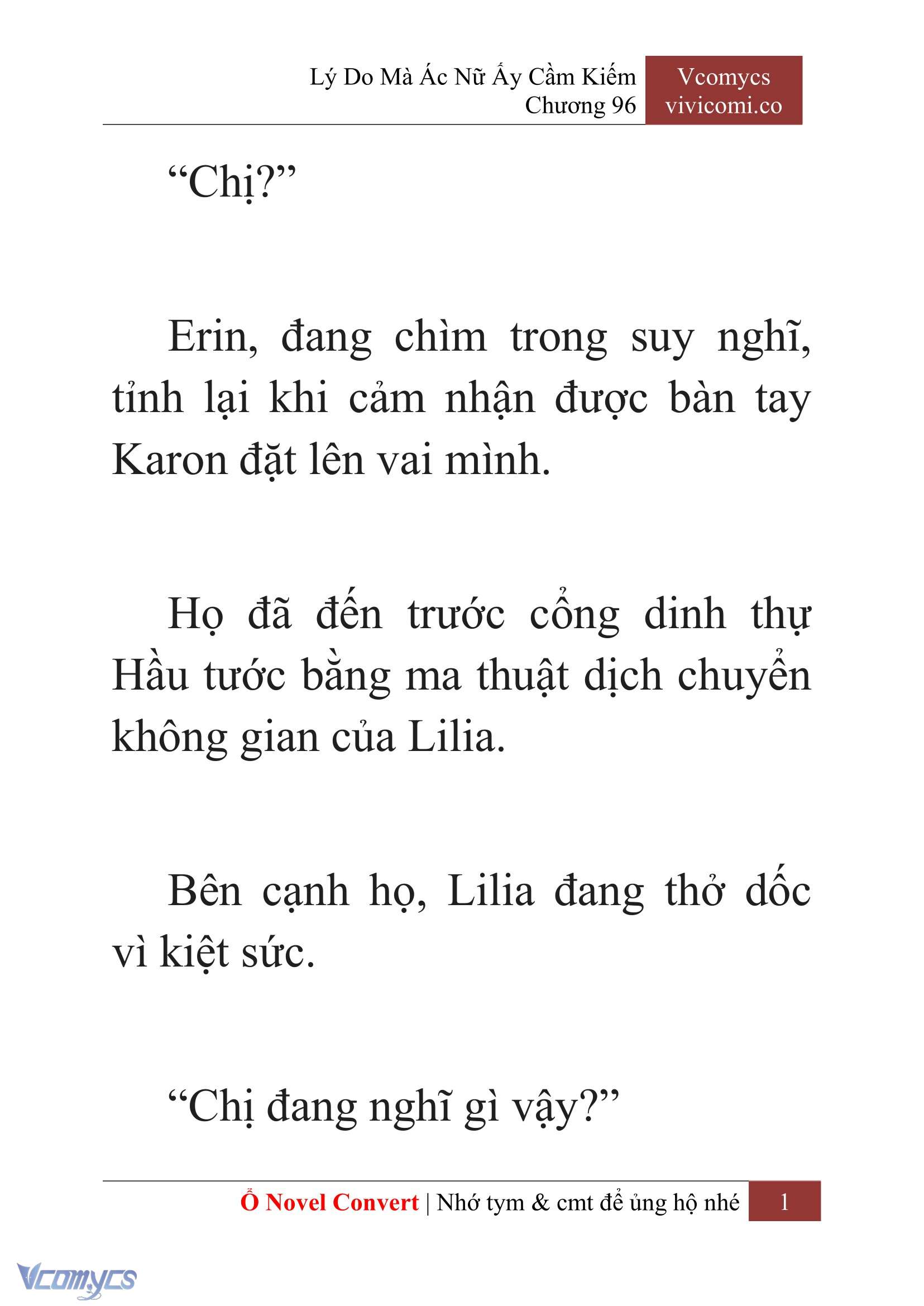[Novel] Lý Do Mà Ác Nữ Ấy Cầm Kiếm Chapter 96 - Trang 4