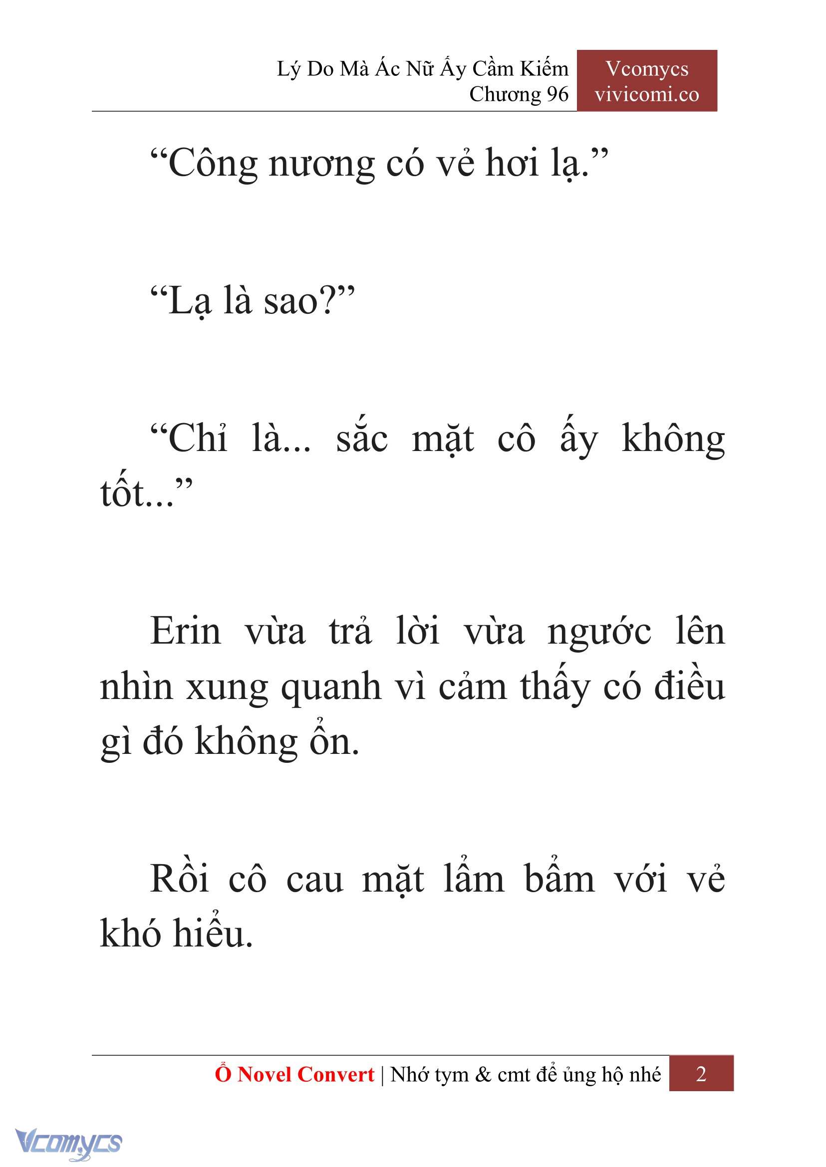 [Novel] Lý Do Mà Ác Nữ Ấy Cầm Kiếm Chapter 96 - Trang 5