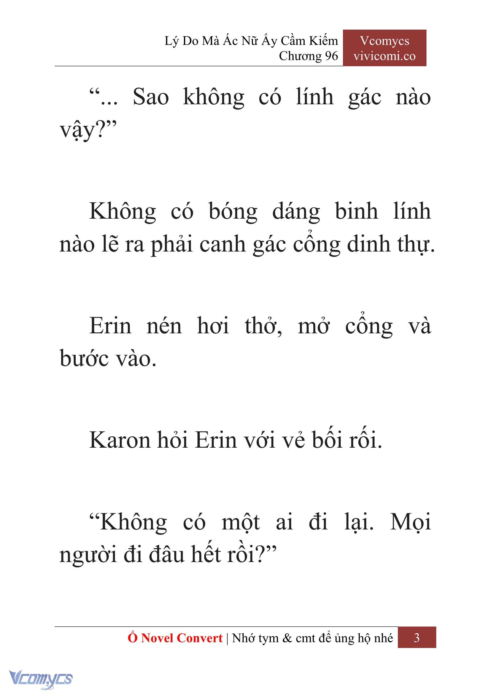 [Novel] Lý Do Mà Ác Nữ Ấy Cầm Kiếm Chapter 96 - Trang 6