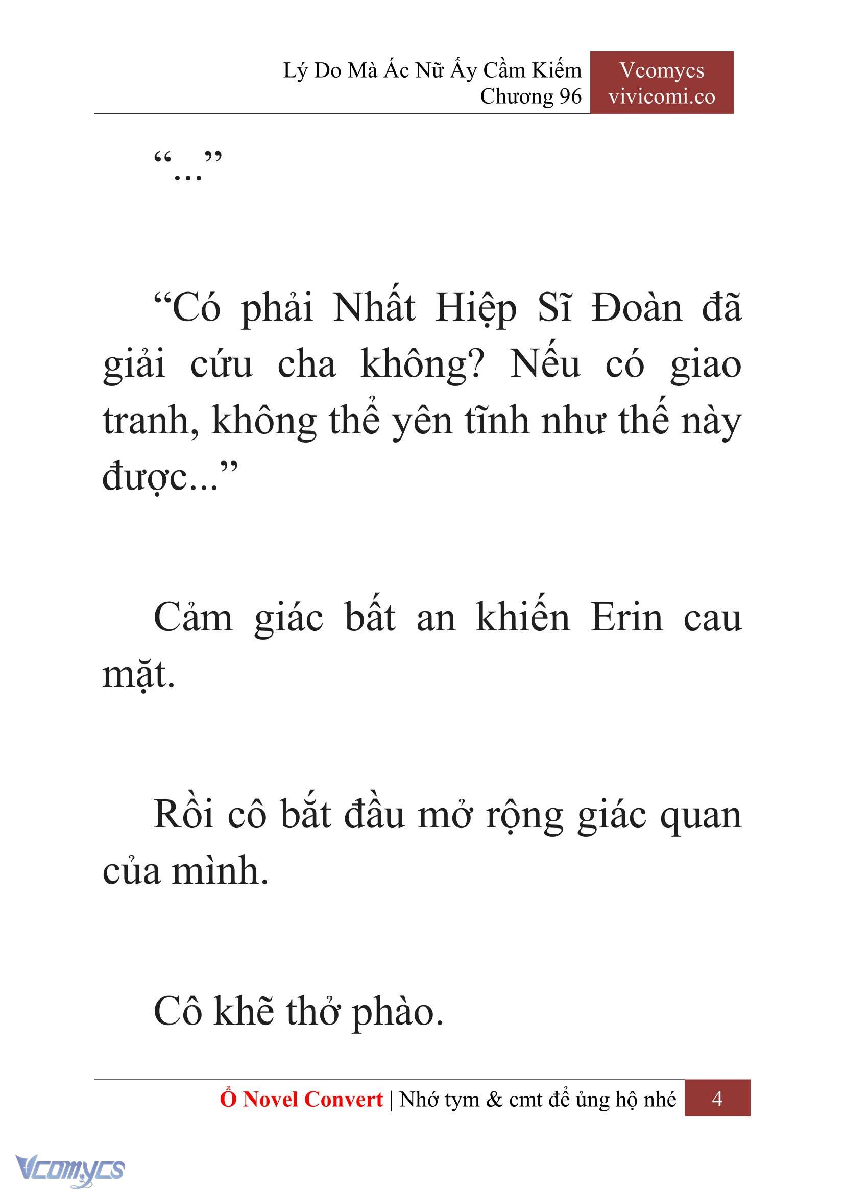 [Novel] Lý Do Mà Ác Nữ Ấy Cầm Kiếm Chapter 96 - Trang 7