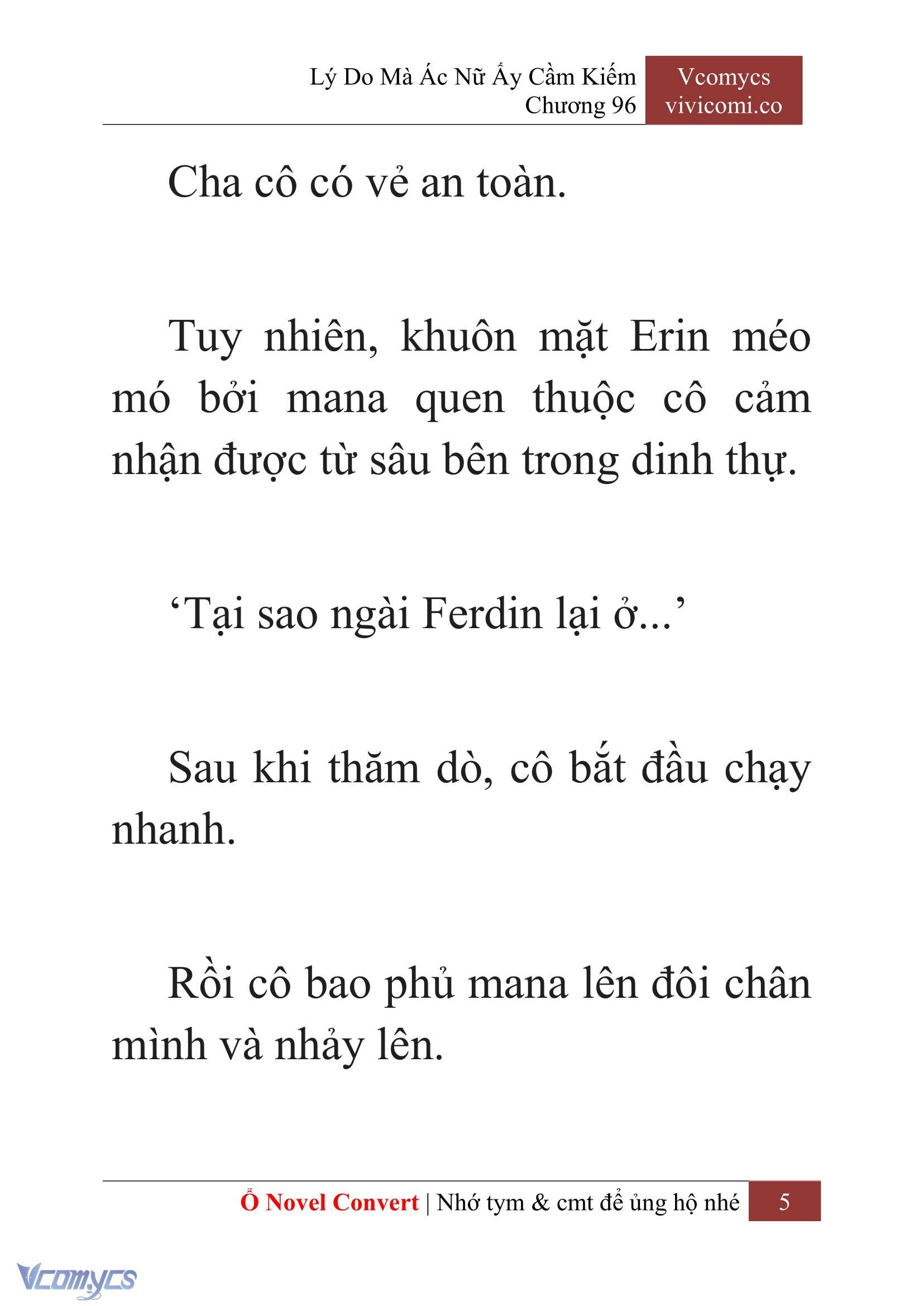 [Novel] Lý Do Mà Ác Nữ Ấy Cầm Kiếm Chapter 96 - Trang 8