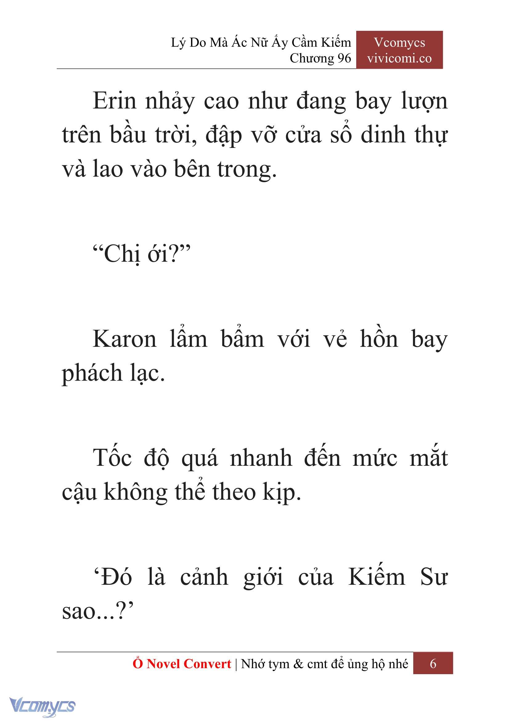 [Novel] Lý Do Mà Ác Nữ Ấy Cầm Kiếm Chapter 96 - Trang 9