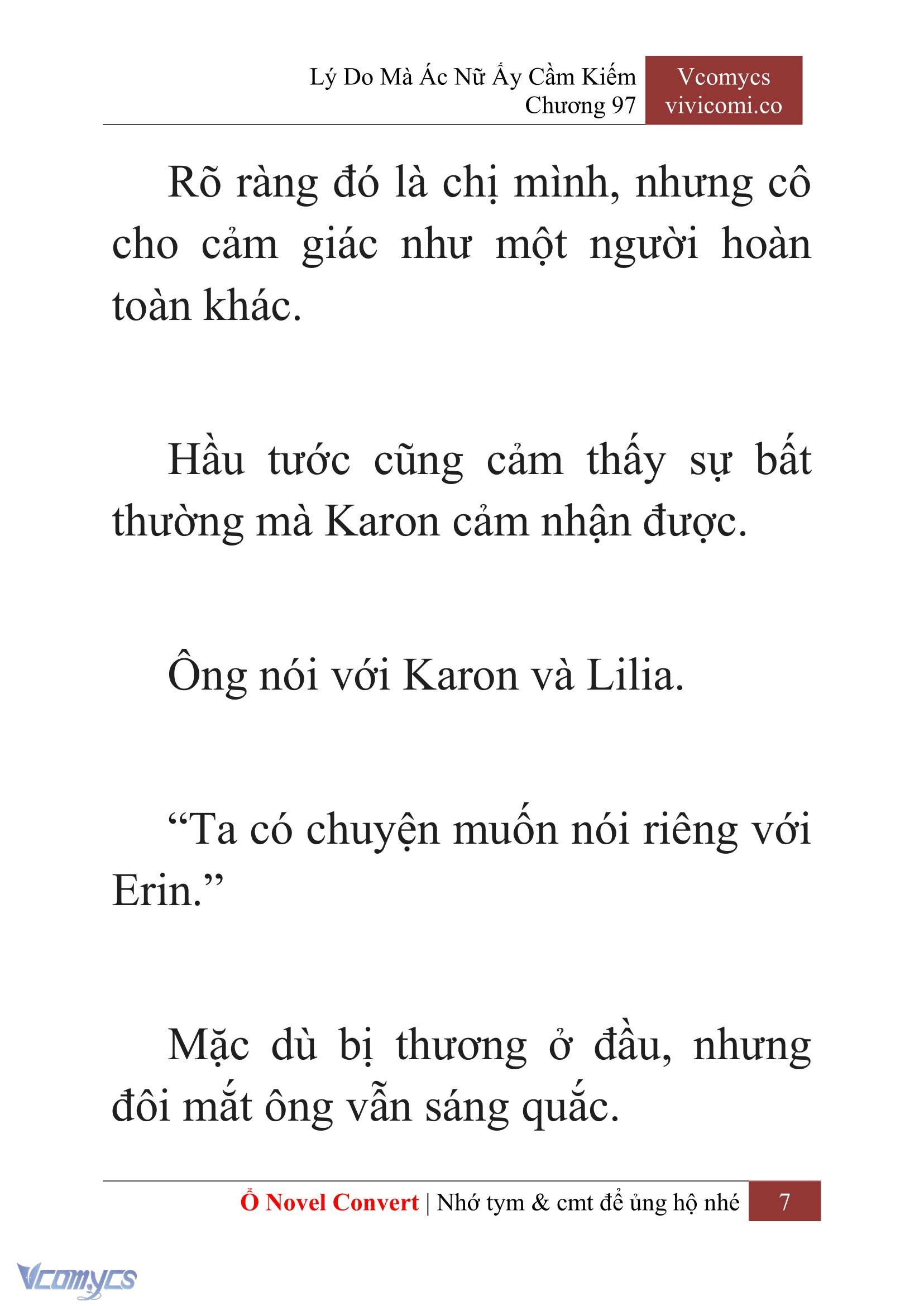 [Novel] Lý Do Mà Ác Nữ Ấy Cầm Kiếm Chapter 97 - Trang 10