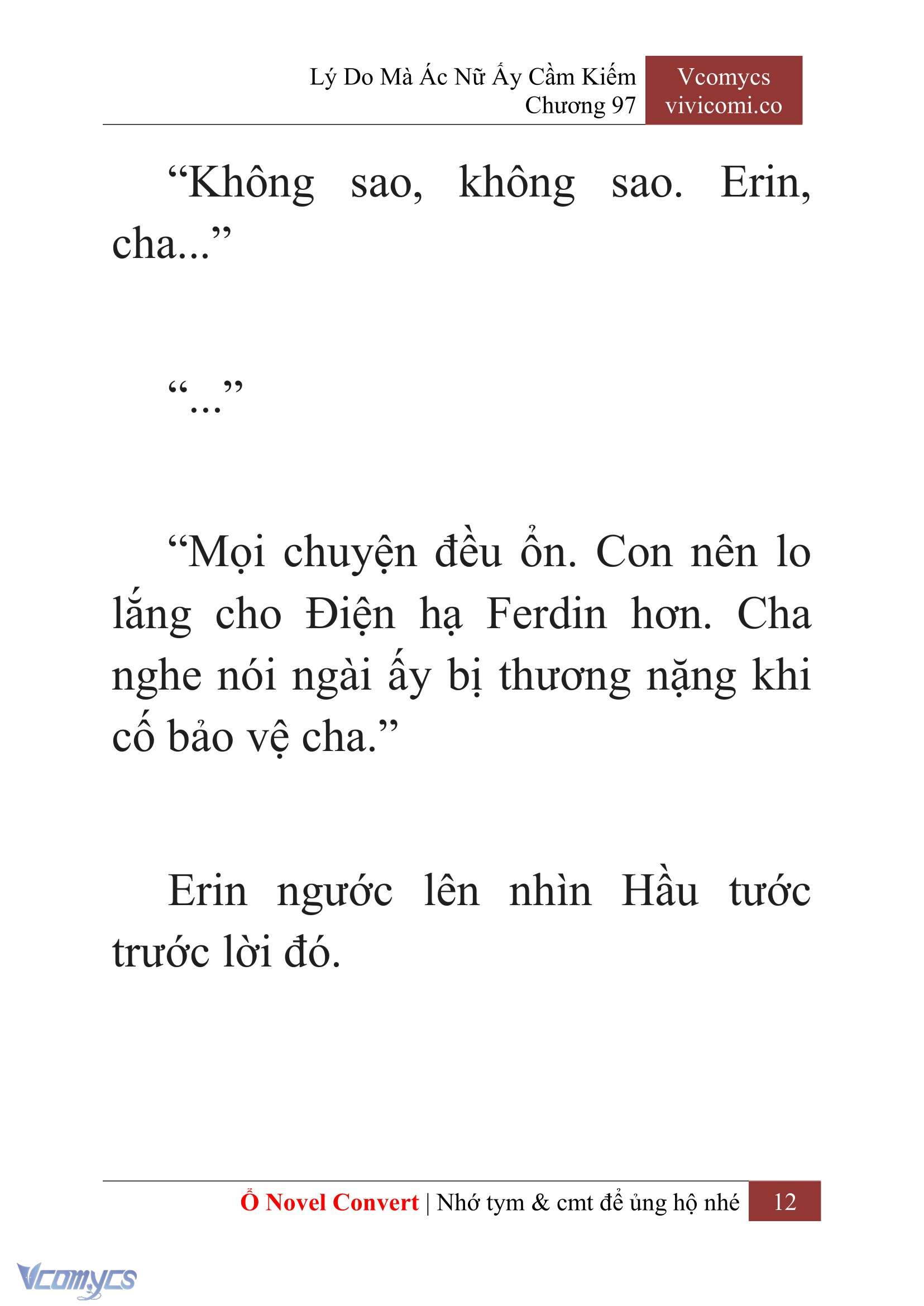 [Novel] Lý Do Mà Ác Nữ Ấy Cầm Kiếm Chapter 97 - Trang 15