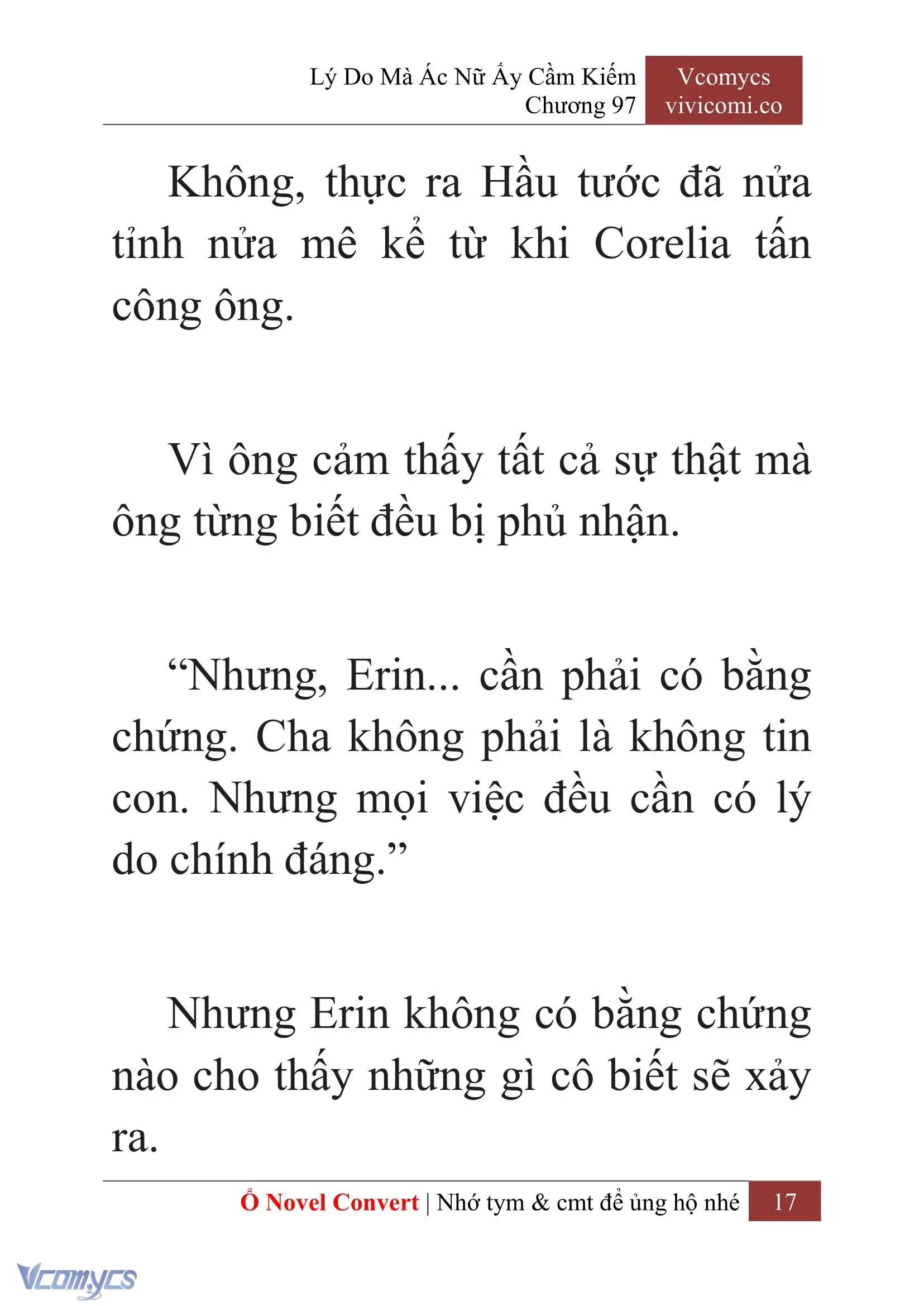 [Novel] Lý Do Mà Ác Nữ Ấy Cầm Kiếm Chapter 97 - Trang 20