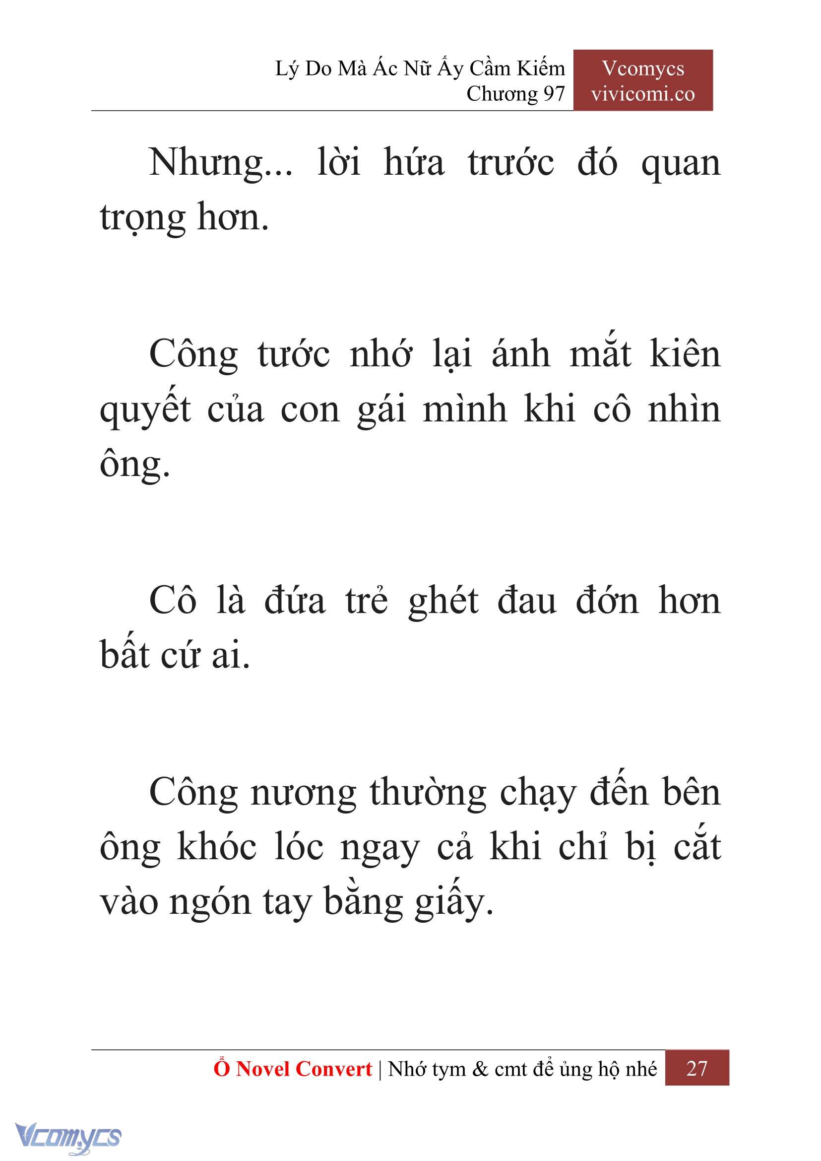 [Novel] Lý Do Mà Ác Nữ Ấy Cầm Kiếm Chapter 97 - Trang 30