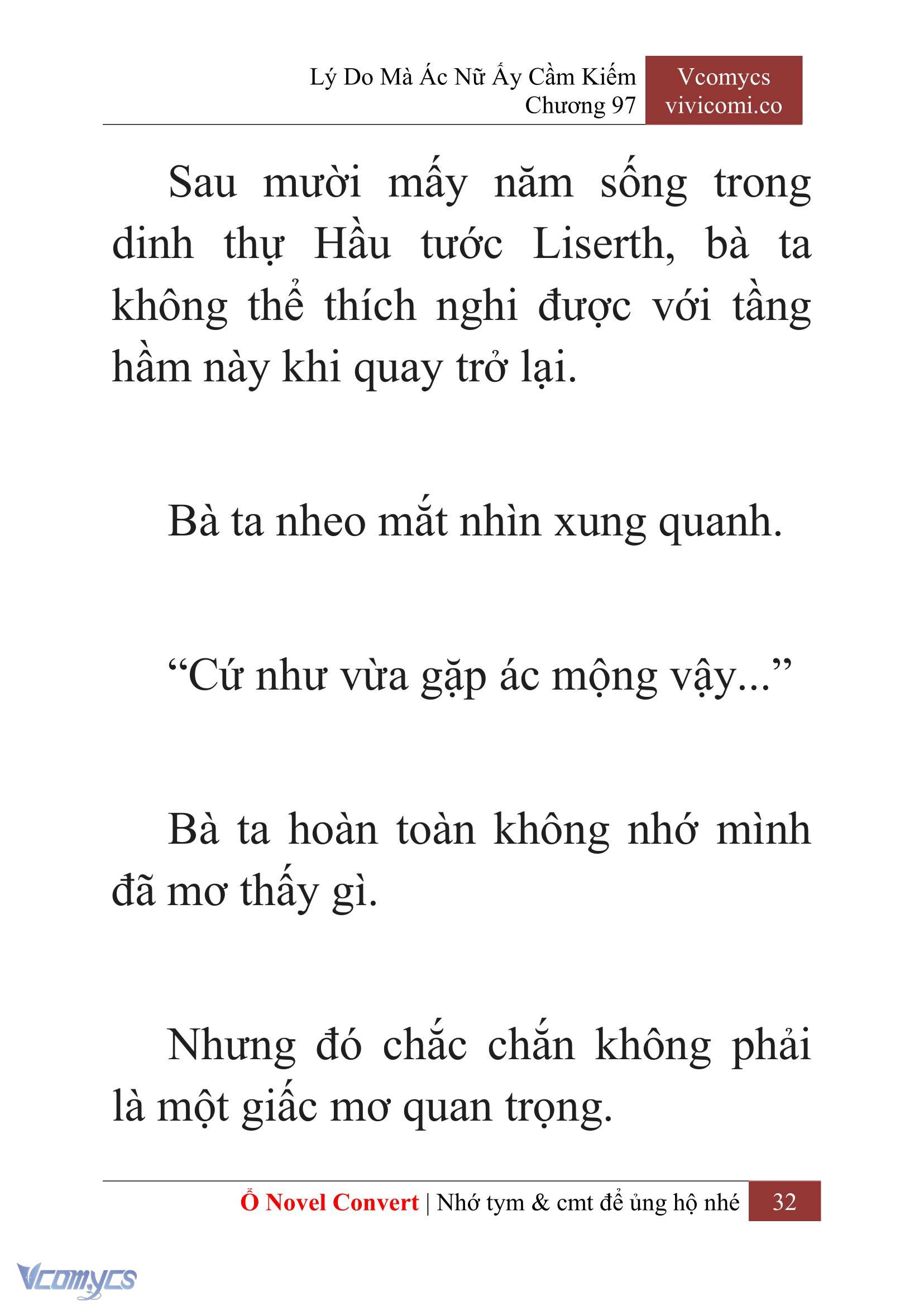 [Novel] Lý Do Mà Ác Nữ Ấy Cầm Kiếm Chapter 97 - Trang 35