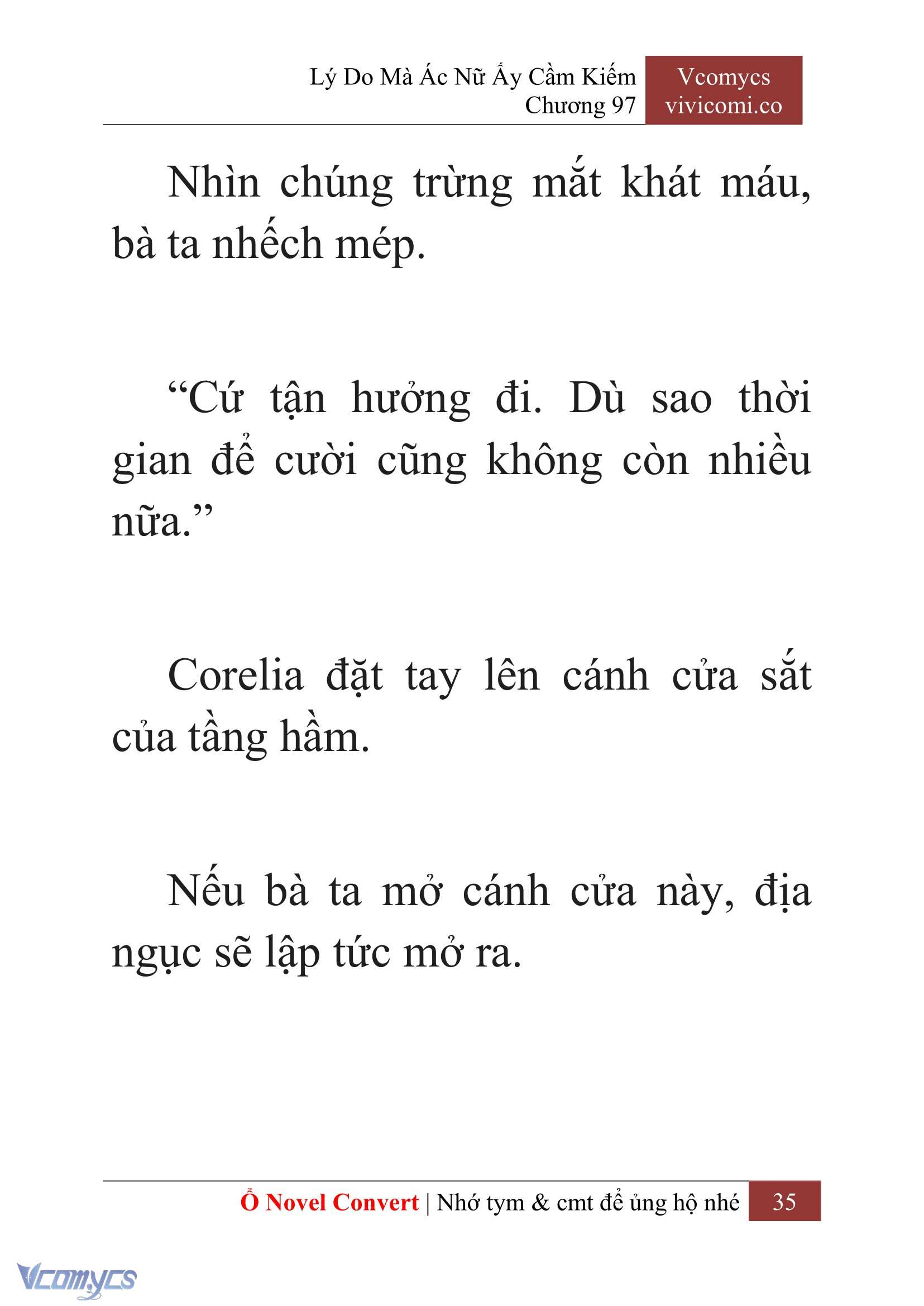 [Novel] Lý Do Mà Ác Nữ Ấy Cầm Kiếm Chapter 97 - Trang 38