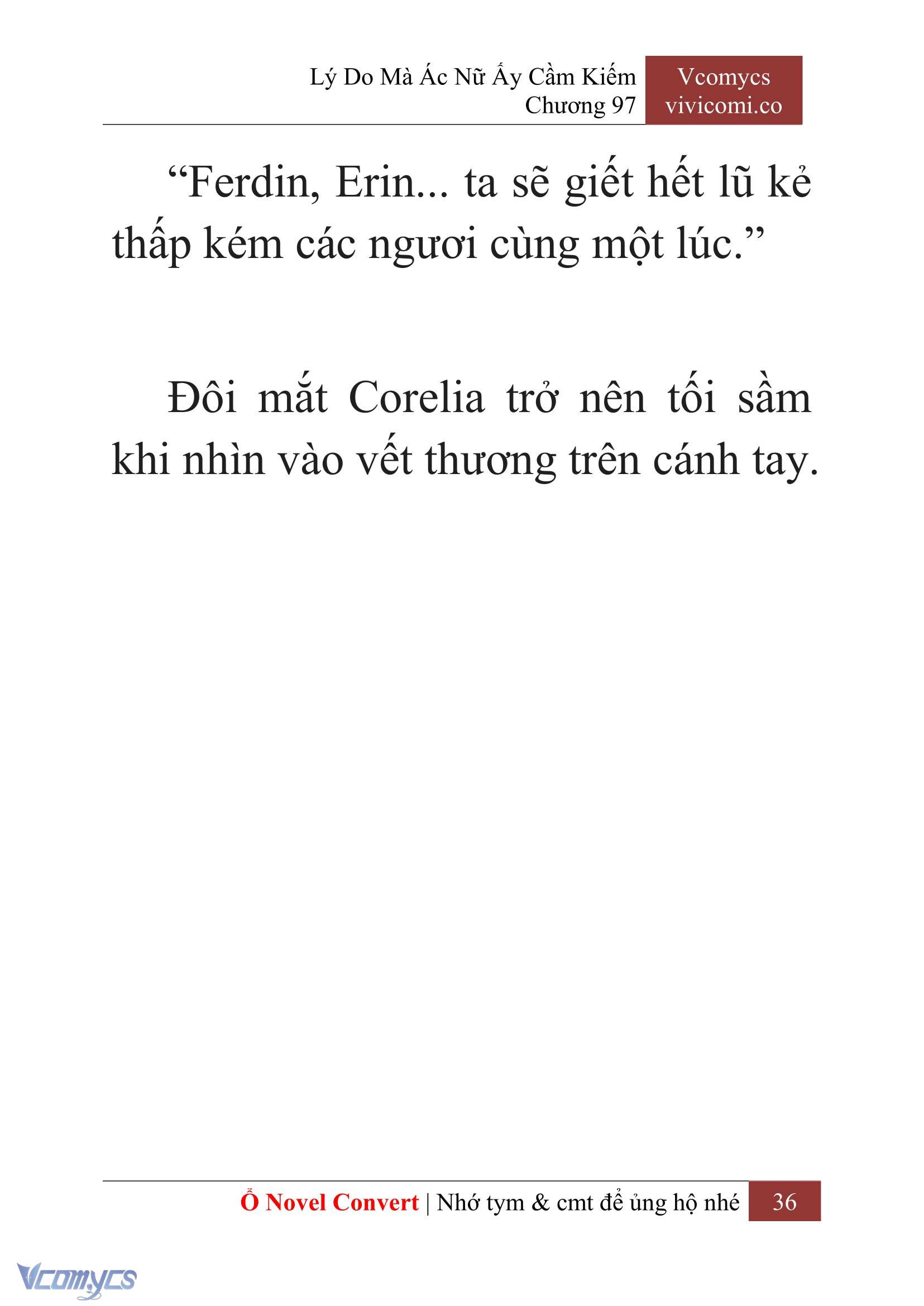 [Novel] Lý Do Mà Ác Nữ Ấy Cầm Kiếm Chapter 97 - Trang 39