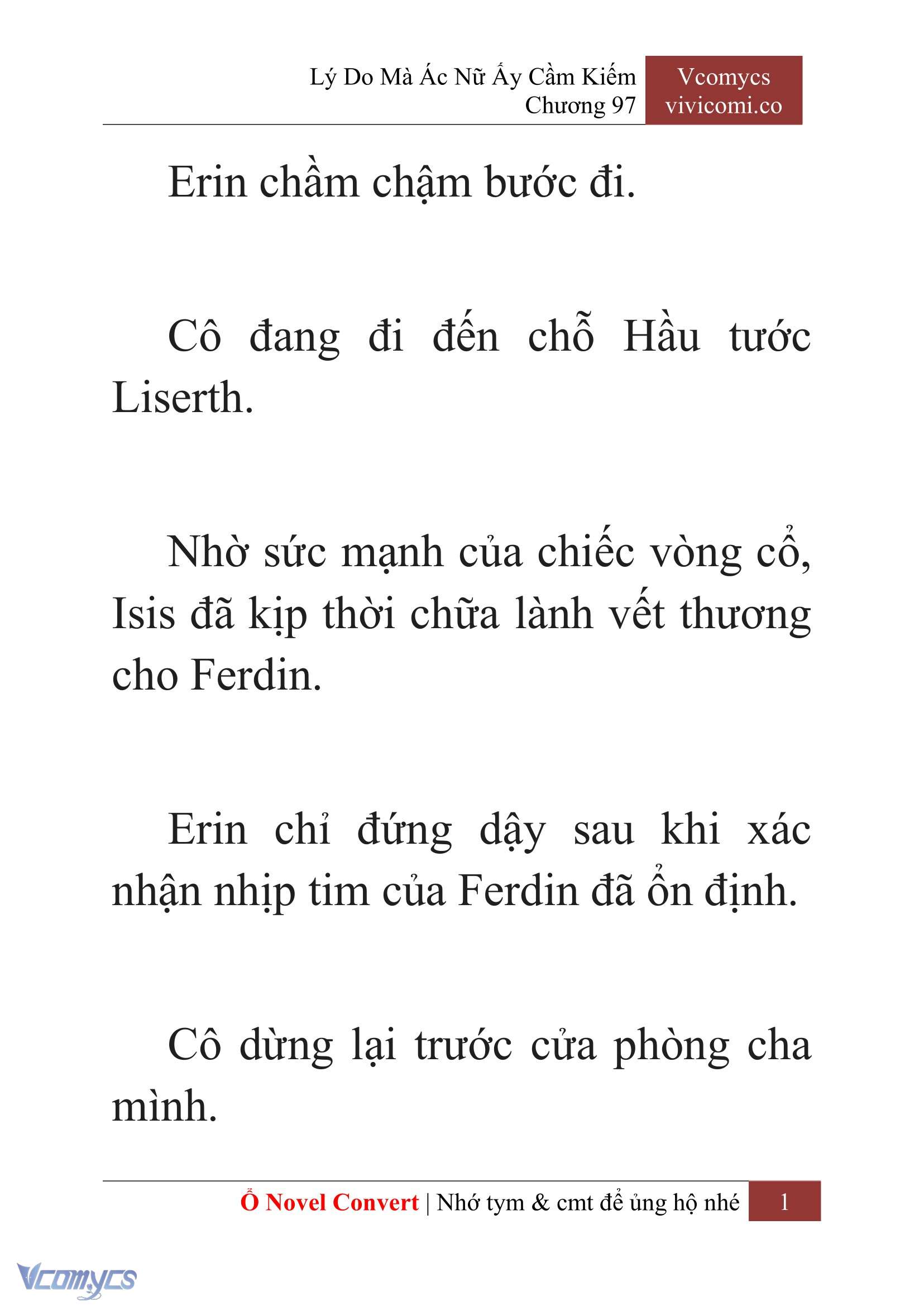 [Novel] Lý Do Mà Ác Nữ Ấy Cầm Kiếm Chapter 97 - Trang 4