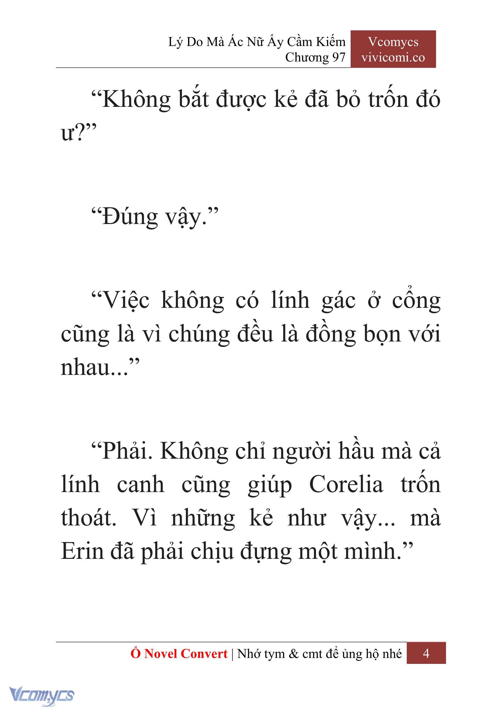 [Novel] Lý Do Mà Ác Nữ Ấy Cầm Kiếm Chapter 97 - Trang 7