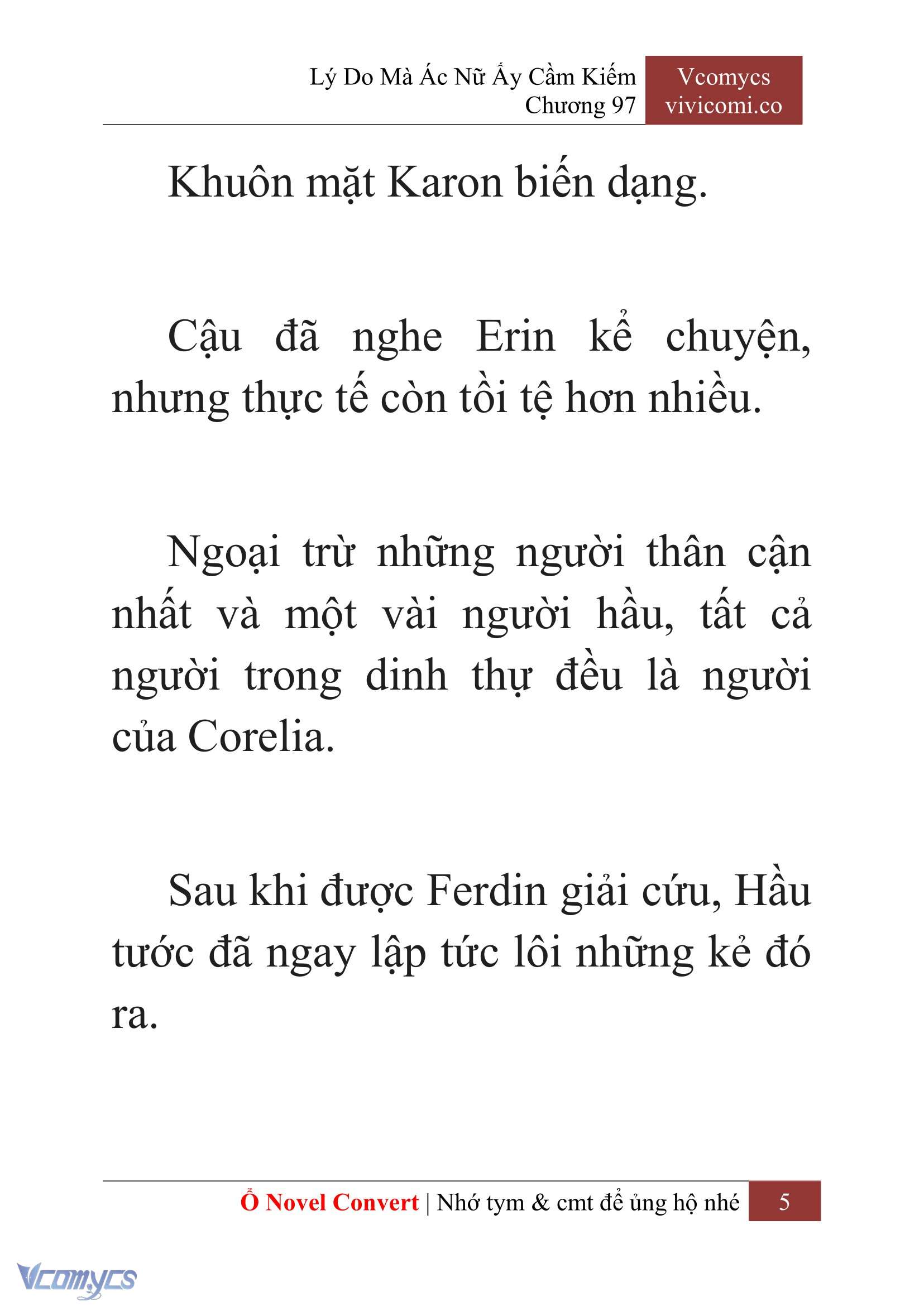 [Novel] Lý Do Mà Ác Nữ Ấy Cầm Kiếm Chapter 97 - Trang 8