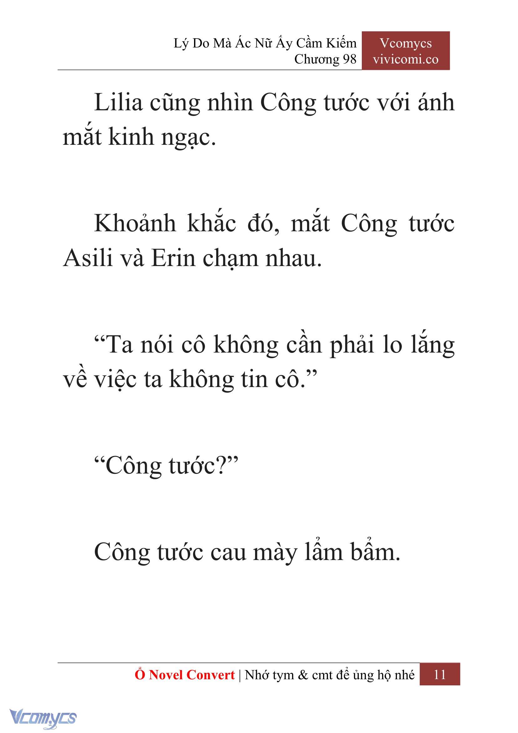 [Novel] Lý Do Mà Ác Nữ Ấy Cầm Kiếm Chapter 98 - Trang 14