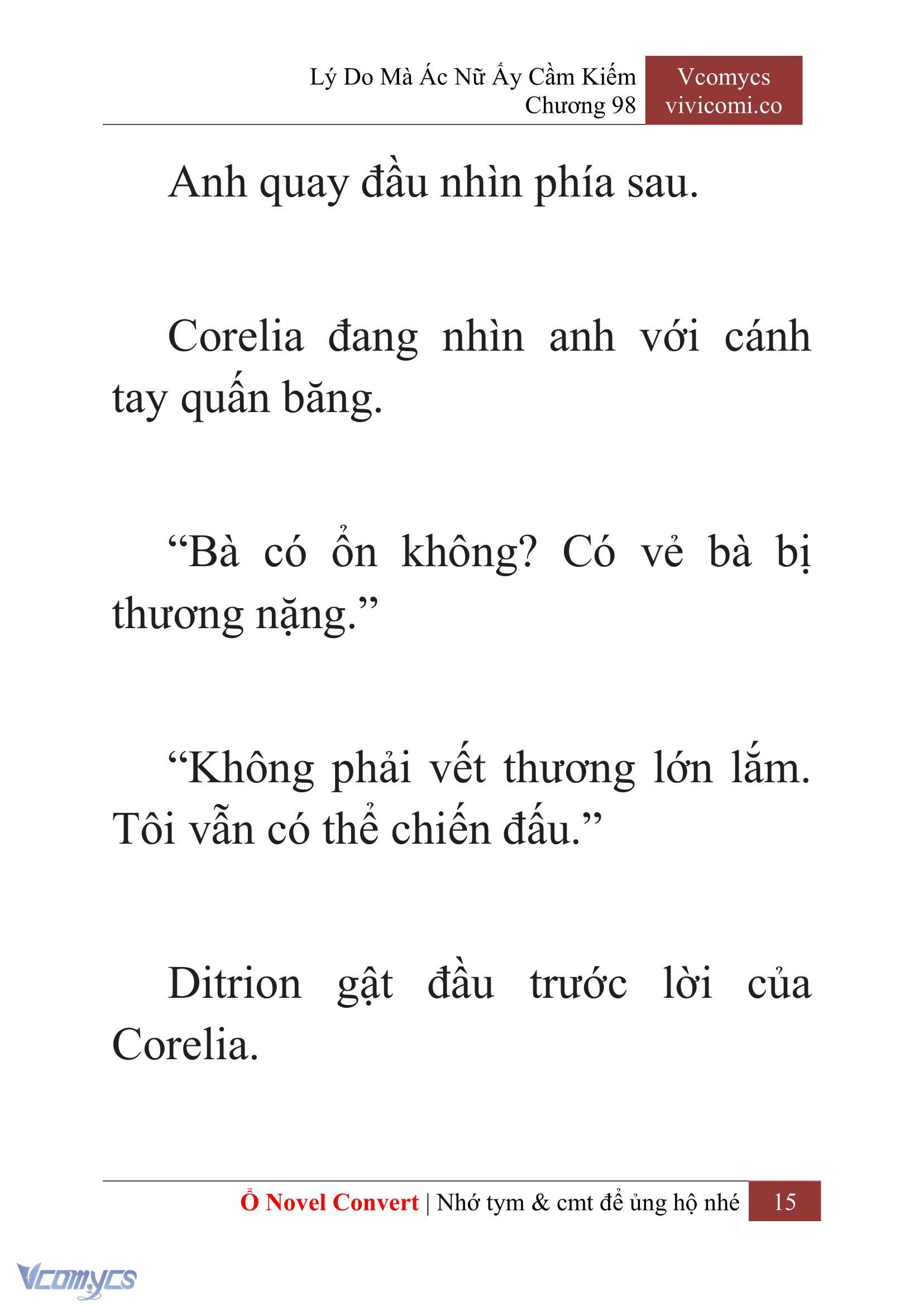 [Novel] Lý Do Mà Ác Nữ Ấy Cầm Kiếm Chapter 98 - Trang 18