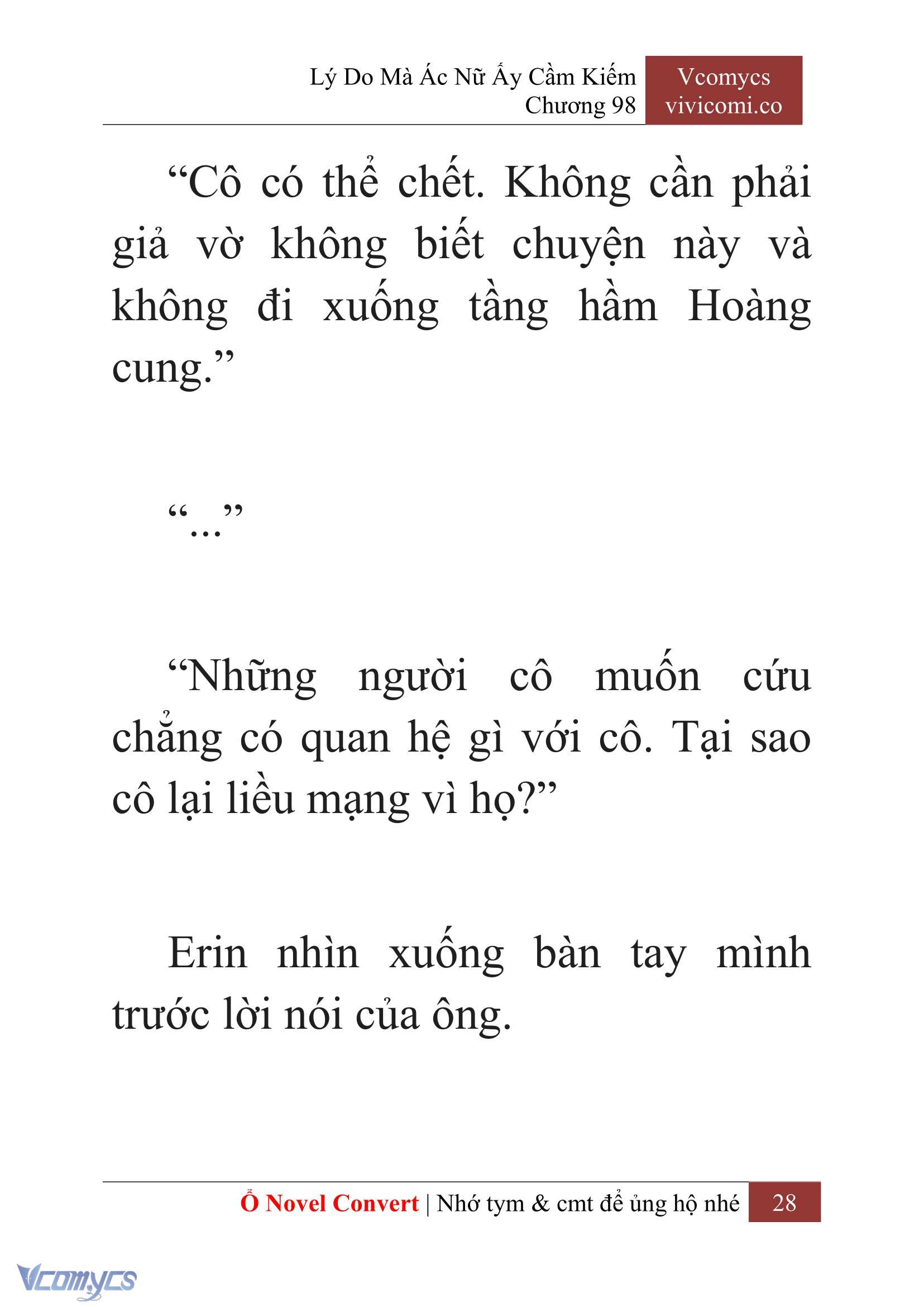 [Novel] Lý Do Mà Ác Nữ Ấy Cầm Kiếm Chapter 98 - Trang 31