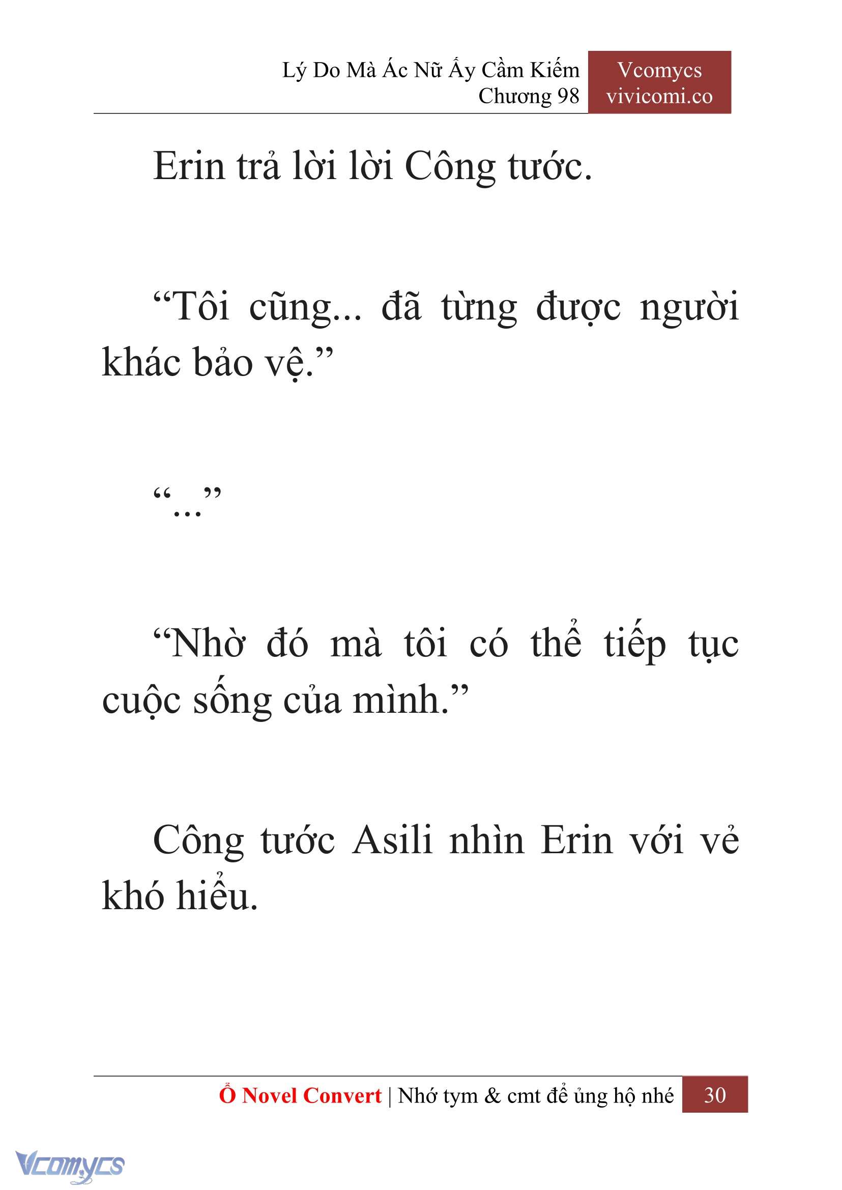 [Novel] Lý Do Mà Ác Nữ Ấy Cầm Kiếm Chapter 98 - Trang 33