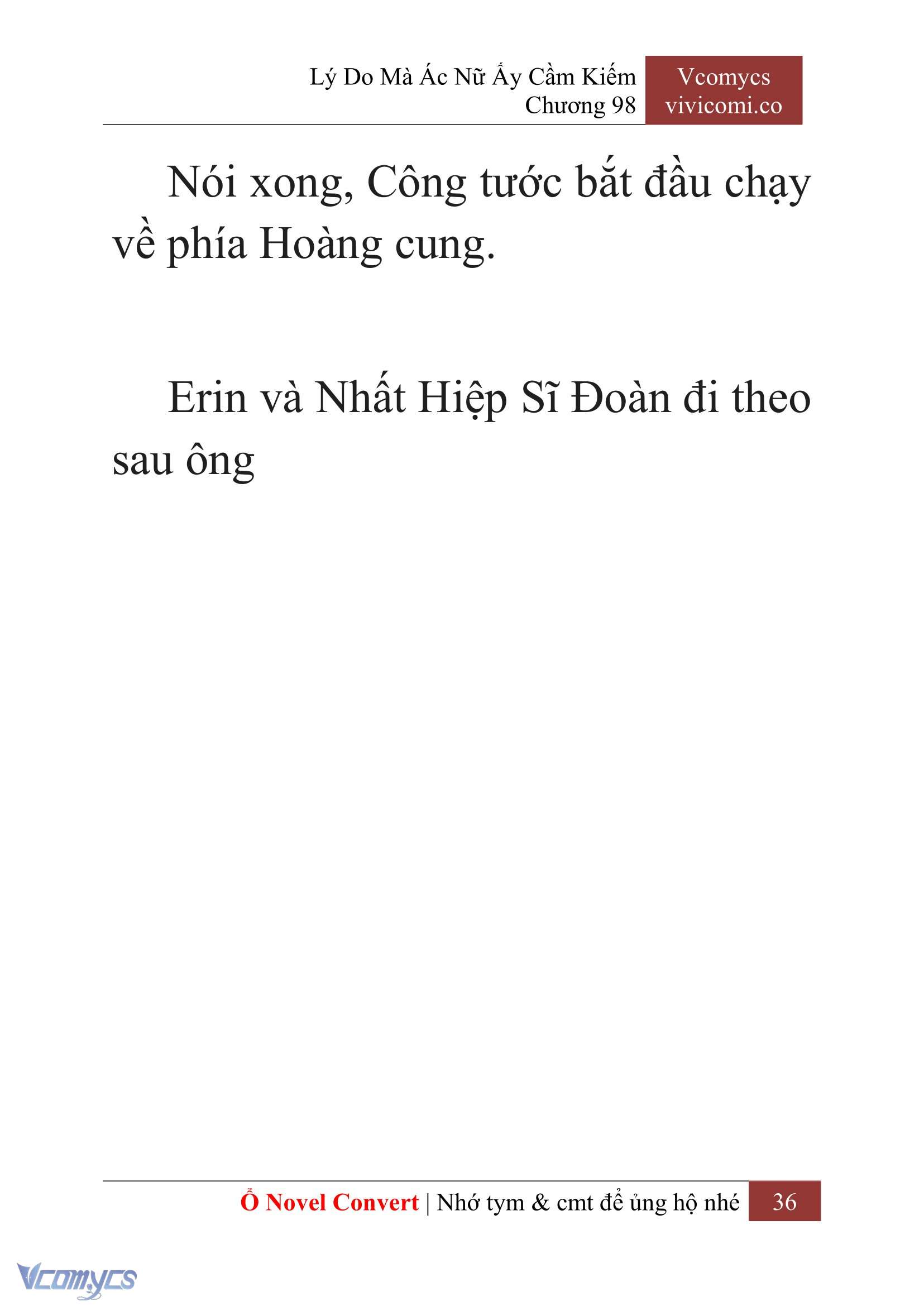 [Novel] Lý Do Mà Ác Nữ Ấy Cầm Kiếm Chapter 98 - Trang 38