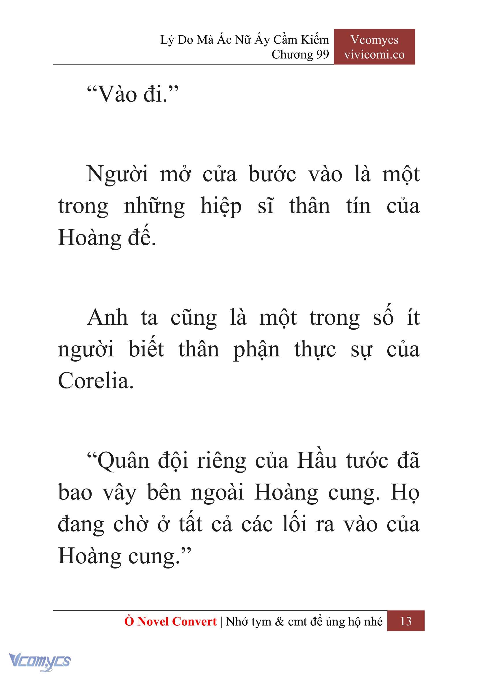 [Novel] Lý Do Mà Ác Nữ Ấy Cầm Kiếm Chapter 99 - Trang 16