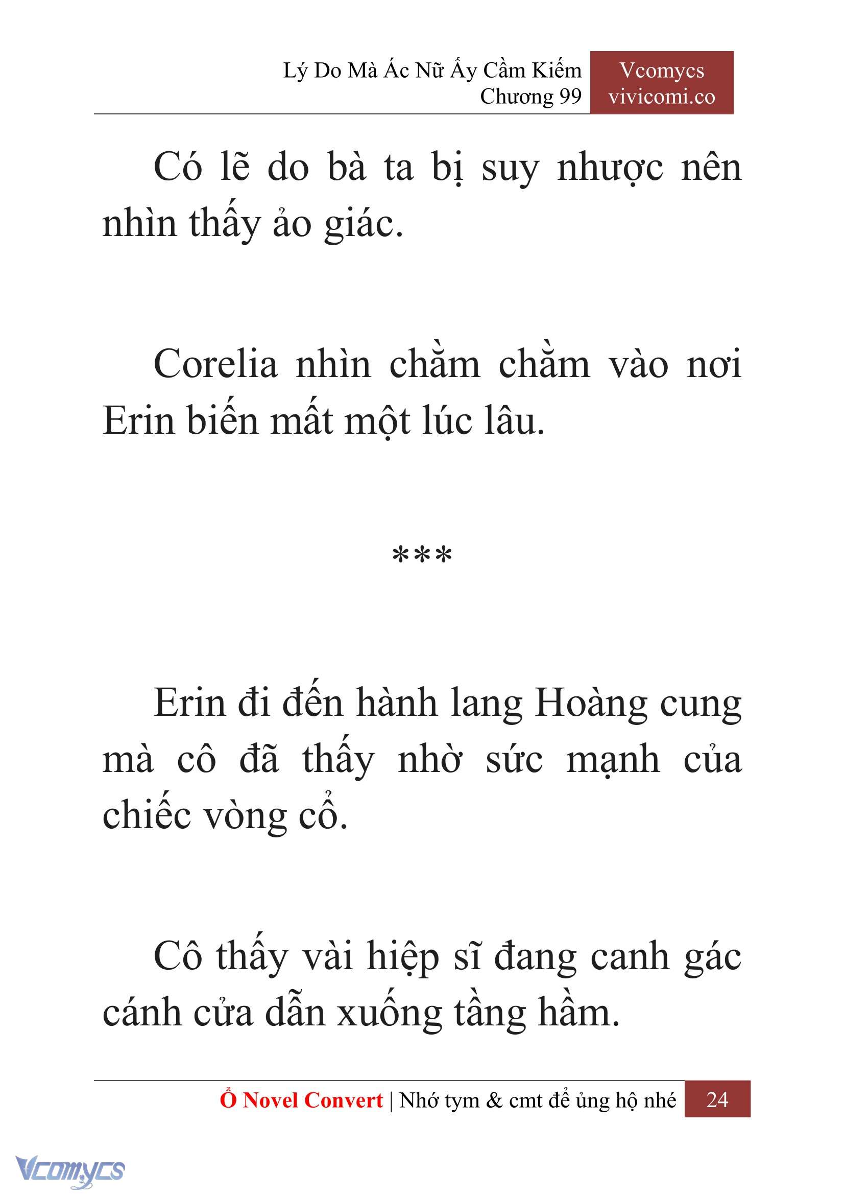 [Novel] Lý Do Mà Ác Nữ Ấy Cầm Kiếm Chapter 99 - Trang 27