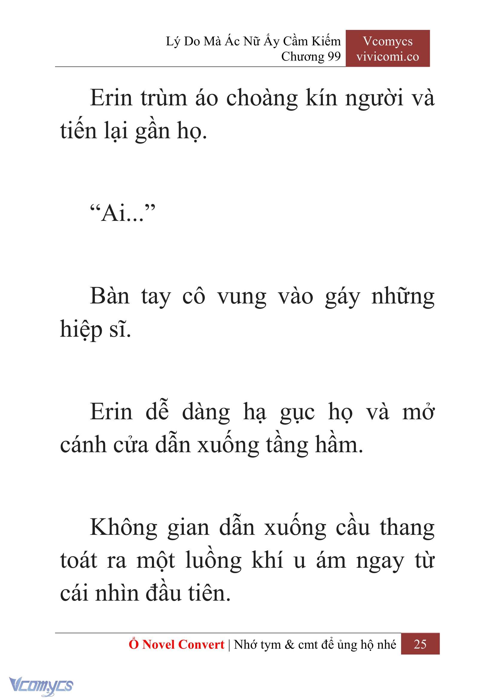 [Novel] Lý Do Mà Ác Nữ Ấy Cầm Kiếm Chapter 99 - Trang 28