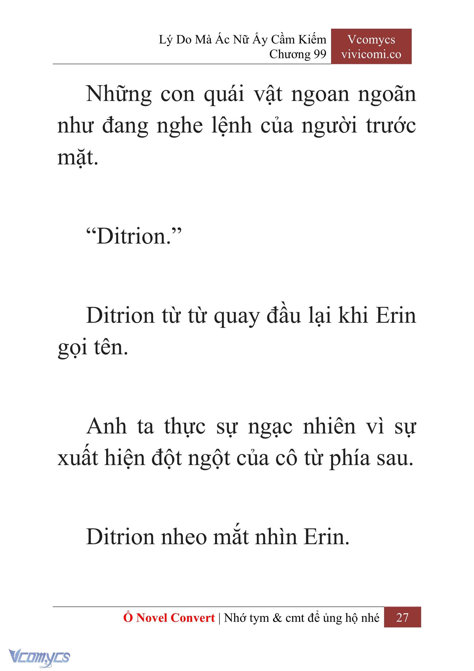 [Novel] Lý Do Mà Ác Nữ Ấy Cầm Kiếm Chapter 99 - Trang 30