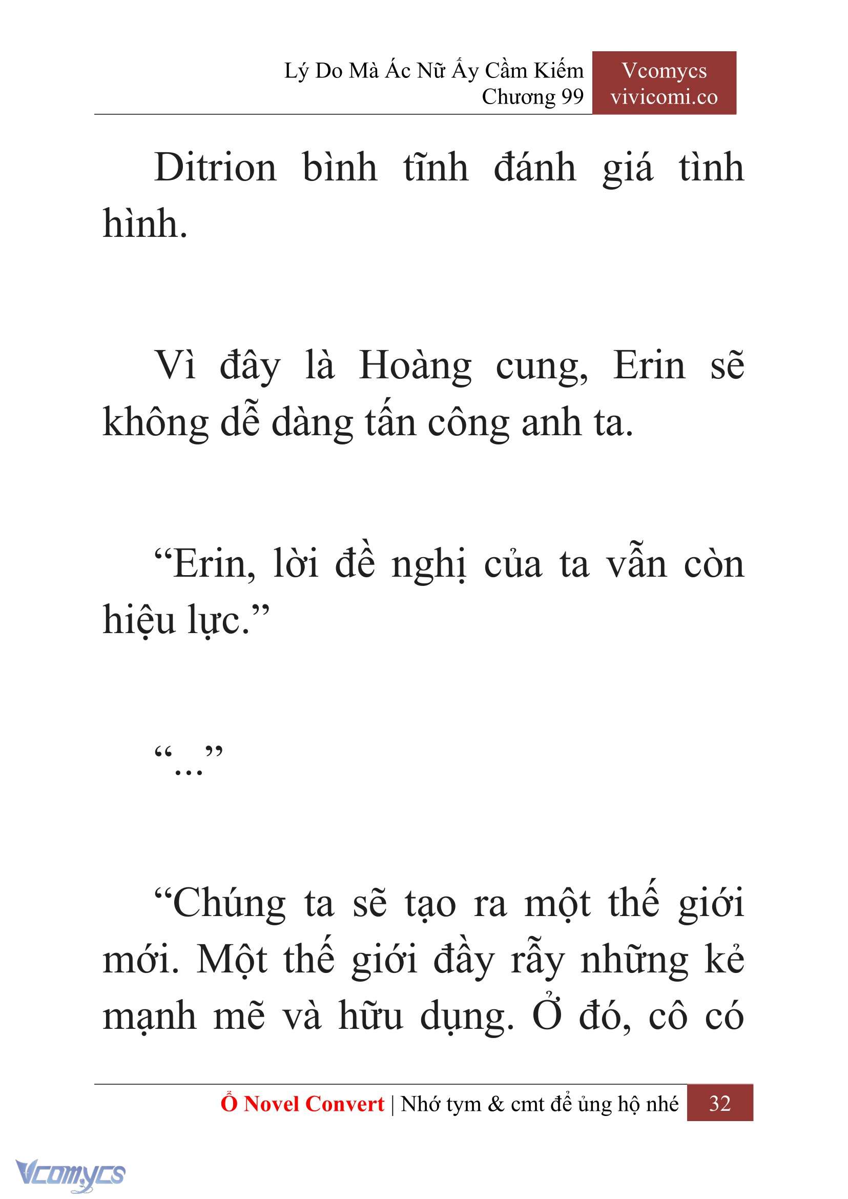 [Novel] Lý Do Mà Ác Nữ Ấy Cầm Kiếm Chapter 99 - Trang 35