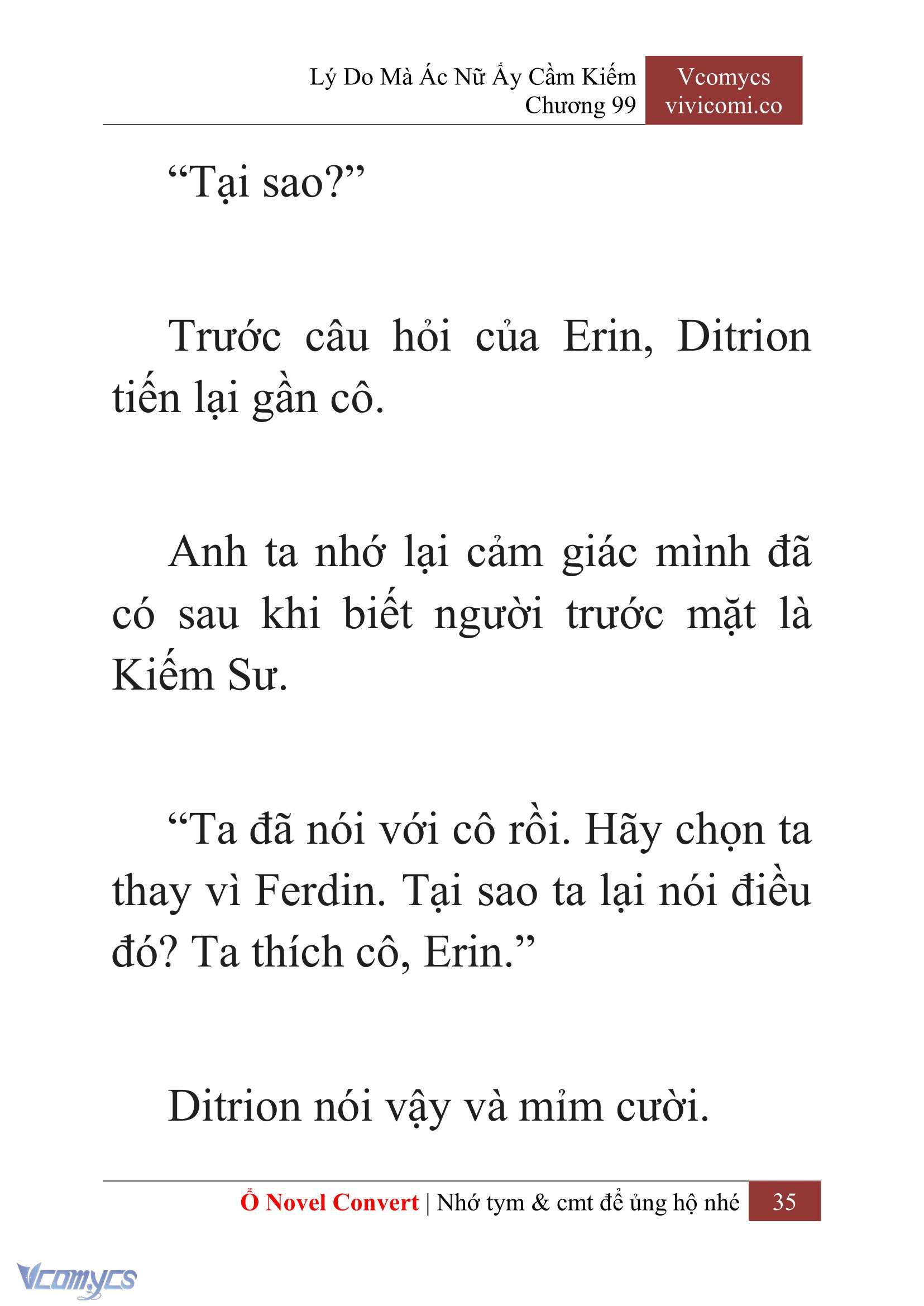 [Novel] Lý Do Mà Ác Nữ Ấy Cầm Kiếm Chapter 99 - Trang 38