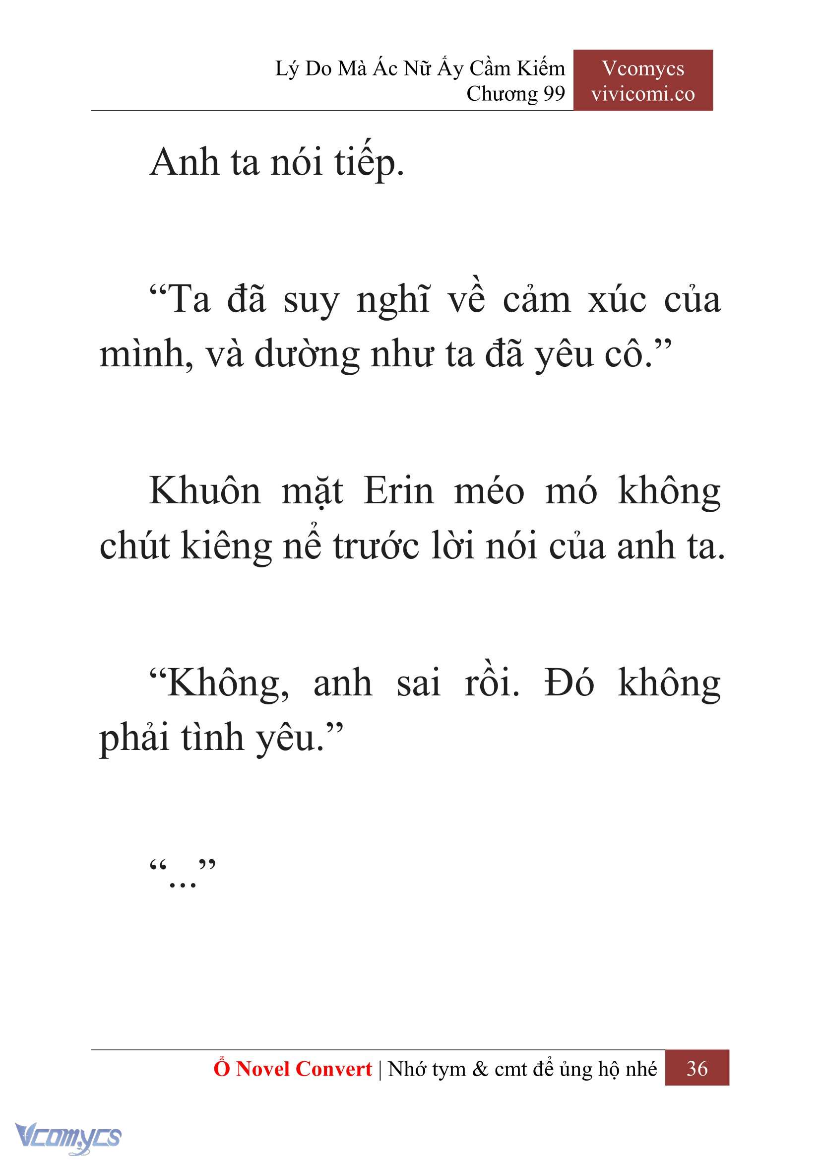 [Novel] Lý Do Mà Ác Nữ Ấy Cầm Kiếm Chapter 99 - Trang 39