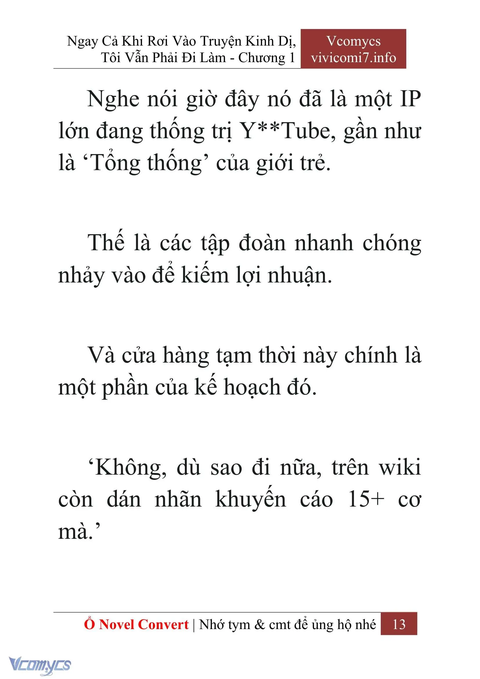 [Novel] Ngay Cả Khi Rơi Vào Truyện Kinh Dị, Tôi Vẫn Phải Đi Làm Chapter 1 - Trang 15