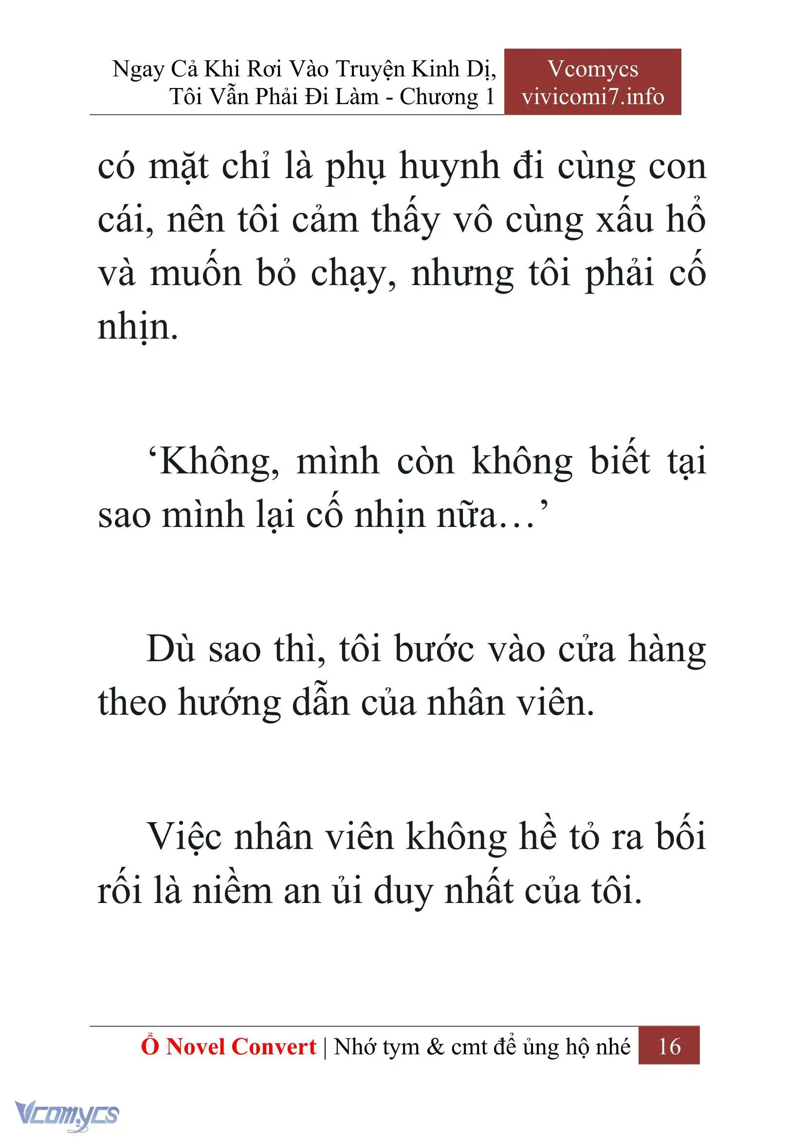 [Novel] Ngay Cả Khi Rơi Vào Truyện Kinh Dị, Tôi Vẫn Phải Đi Làm Chapter 1 - Trang 18