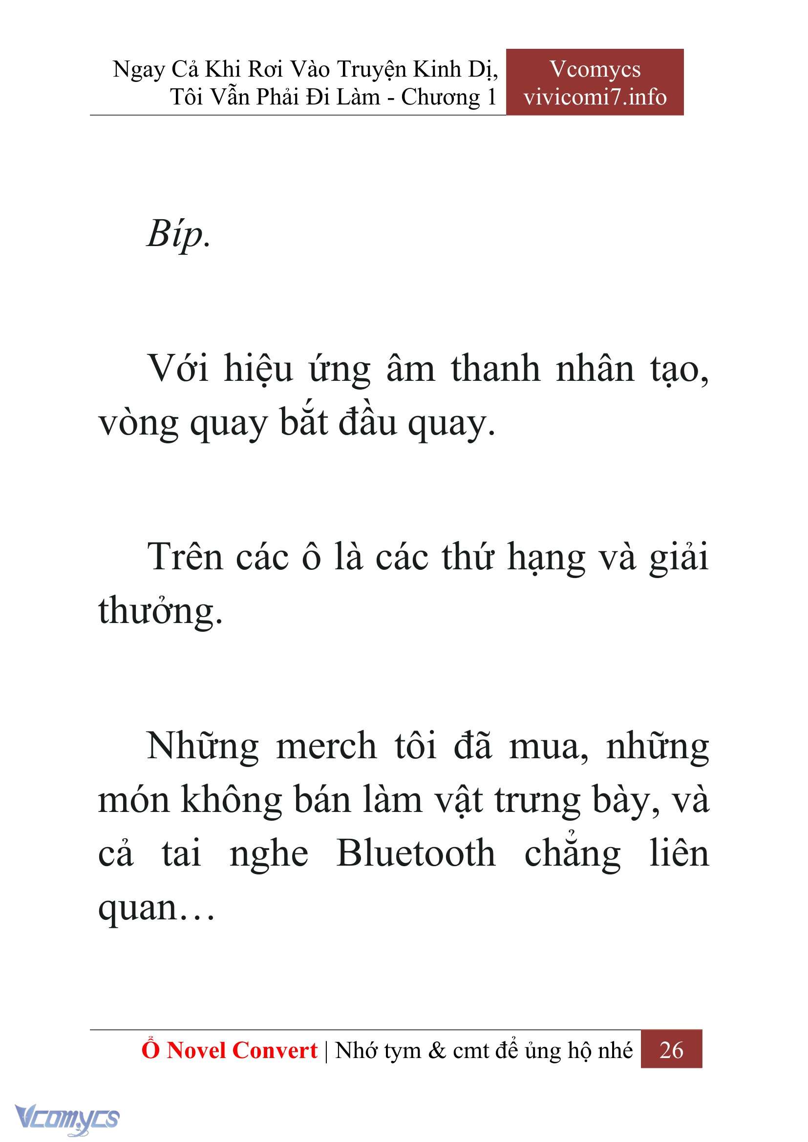 [Novel] Ngay Cả Khi Rơi Vào Truyện Kinh Dị, Tôi Vẫn Phải Đi Làm Chapter 1 - Trang 28