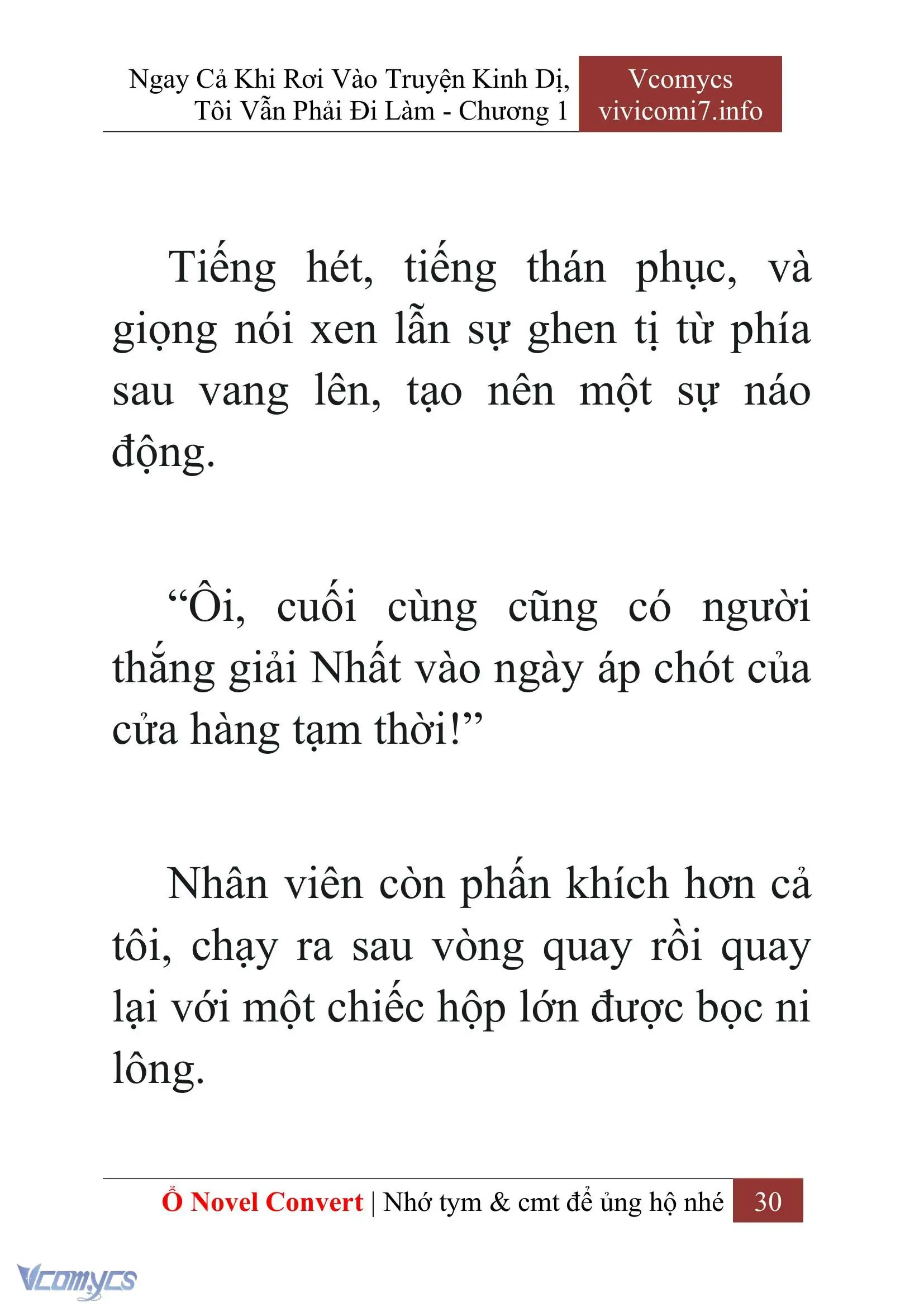 [Novel] Ngay Cả Khi Rơi Vào Truyện Kinh Dị, Tôi Vẫn Phải Đi Làm Chapter 1 - Trang 32