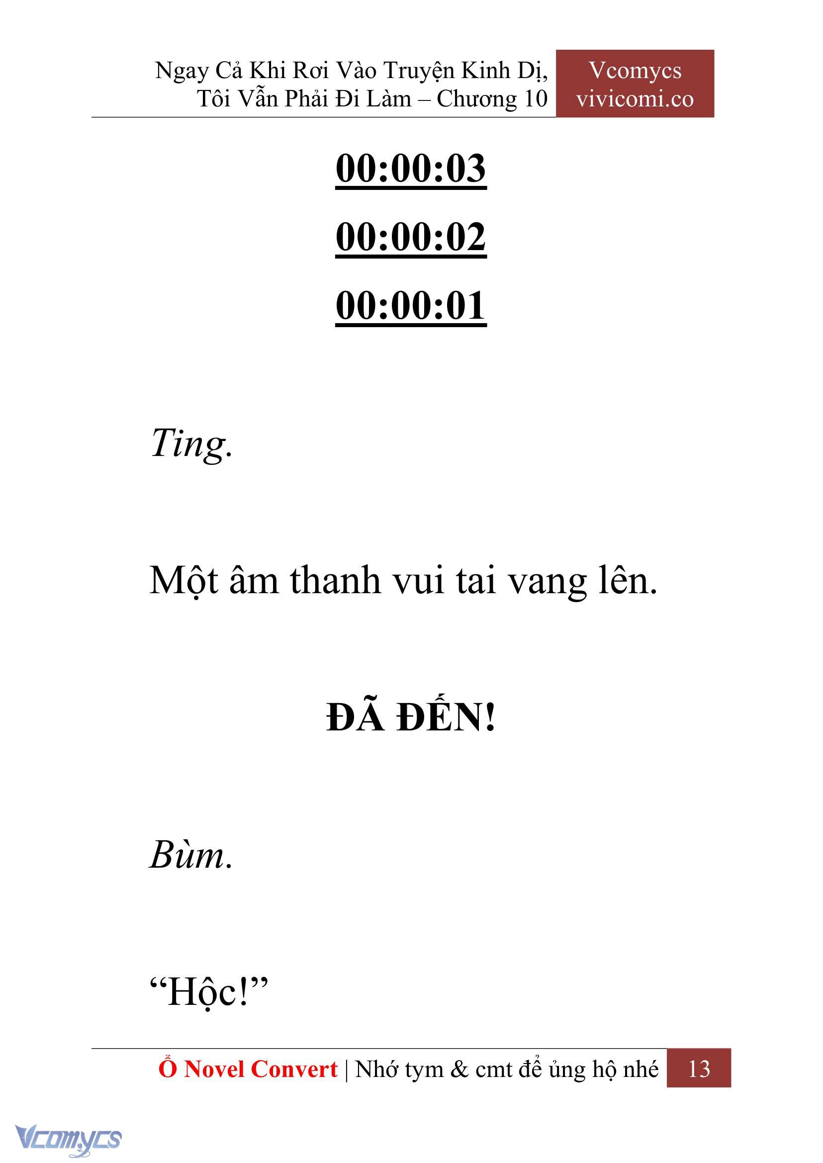 [Novel] Ngay Cả Khi Rơi Vào Truyện Kinh Dị, Tôi Vẫn Phải Đi Làm Chapter 10 - Trang 16
