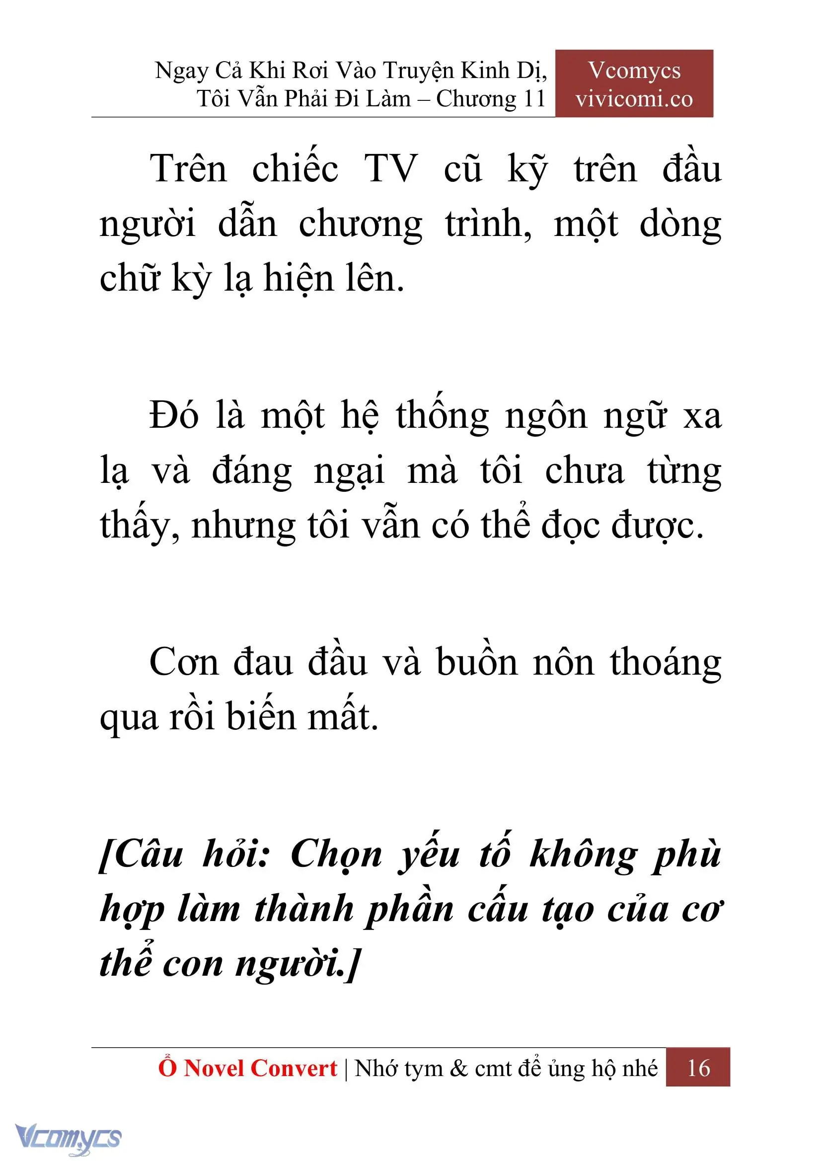 [Novel] Ngay Cả Khi Rơi Vào Truyện Kinh Dị, Tôi Vẫn Phải Đi Làm Chapter 11 - Trang 19