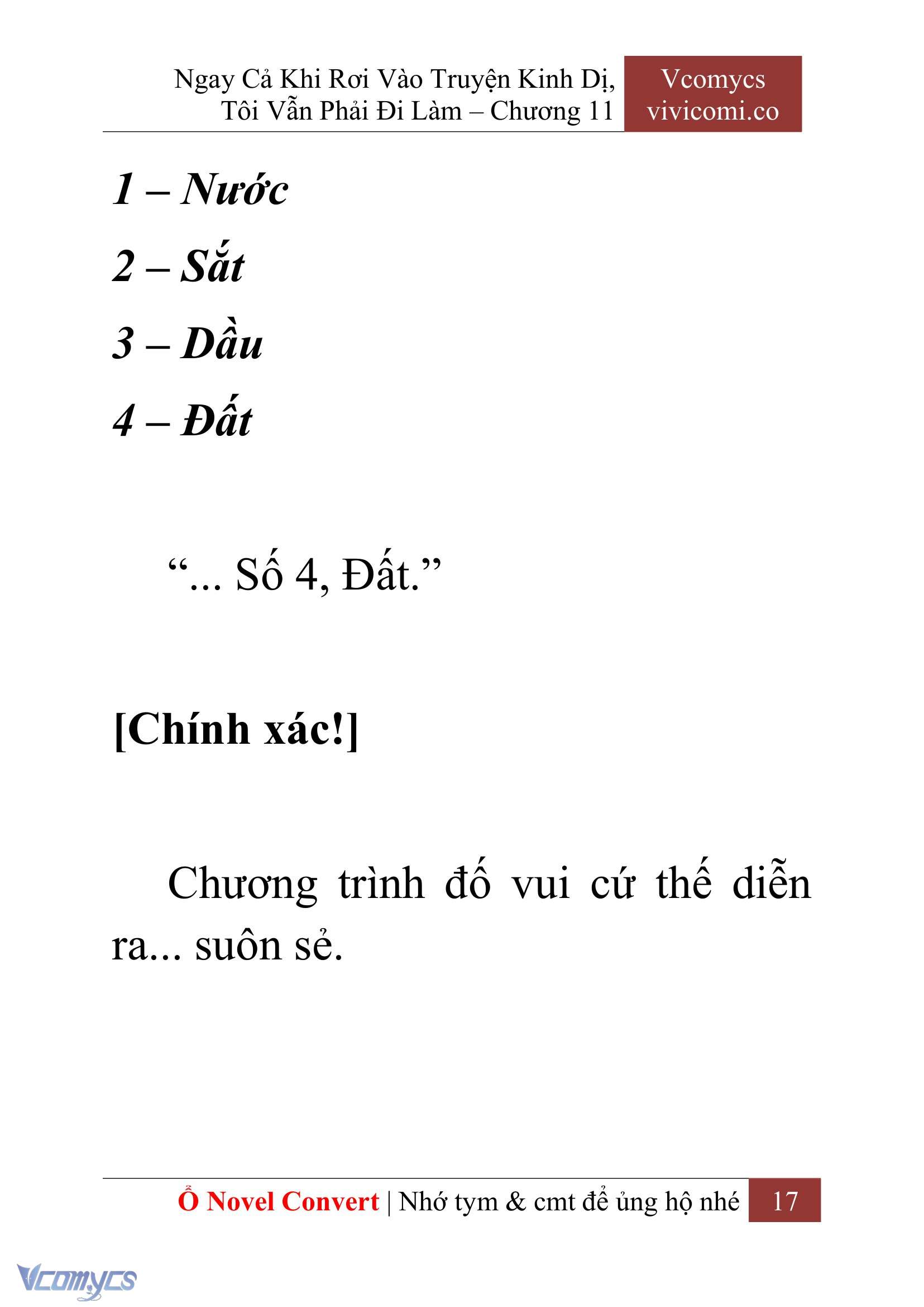 [Novel] Ngay Cả Khi Rơi Vào Truyện Kinh Dị, Tôi Vẫn Phải Đi Làm Chapter 11 - Trang 20
