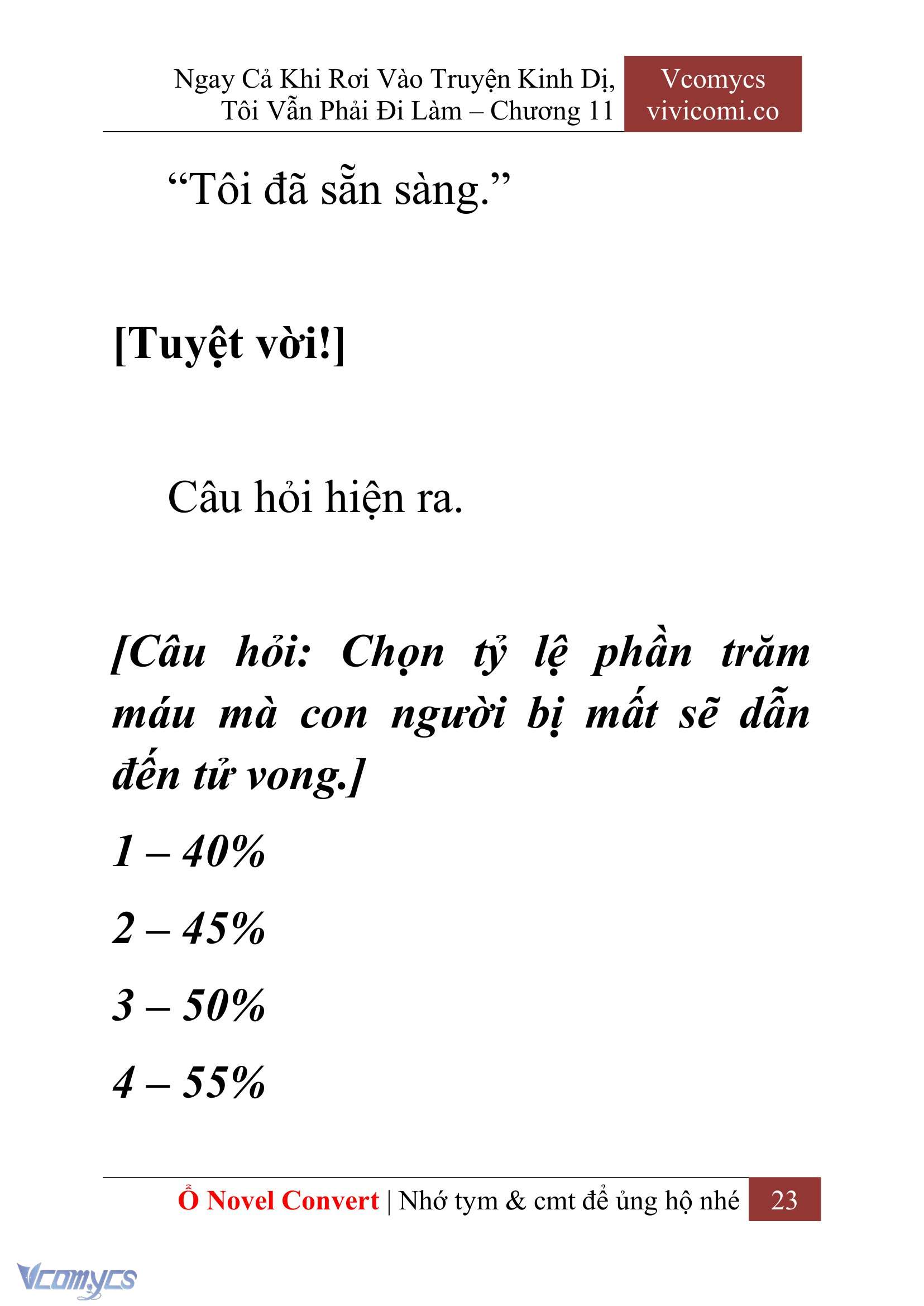 [Novel] Ngay Cả Khi Rơi Vào Truyện Kinh Dị, Tôi Vẫn Phải Đi Làm Chapter 11 - Trang 26