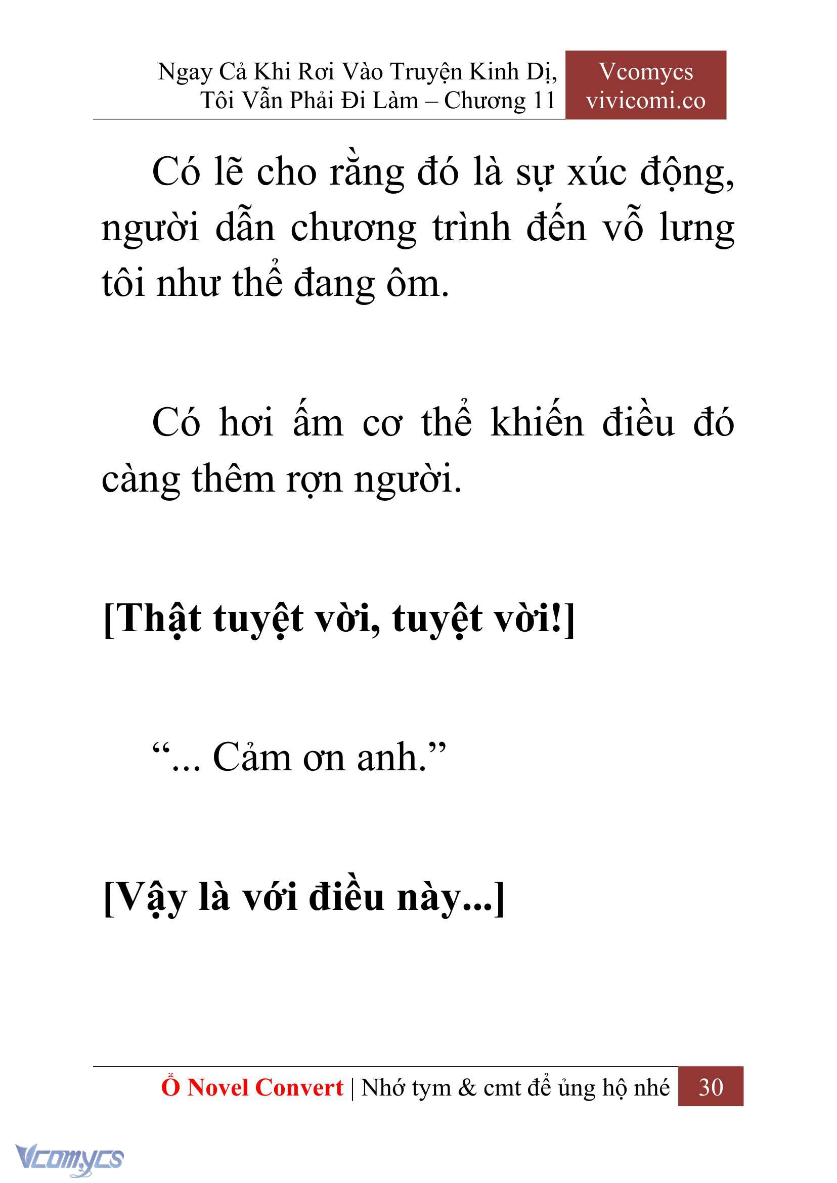 [Novel] Ngay Cả Khi Rơi Vào Truyện Kinh Dị, Tôi Vẫn Phải Đi Làm Chapter 11 - Trang 33