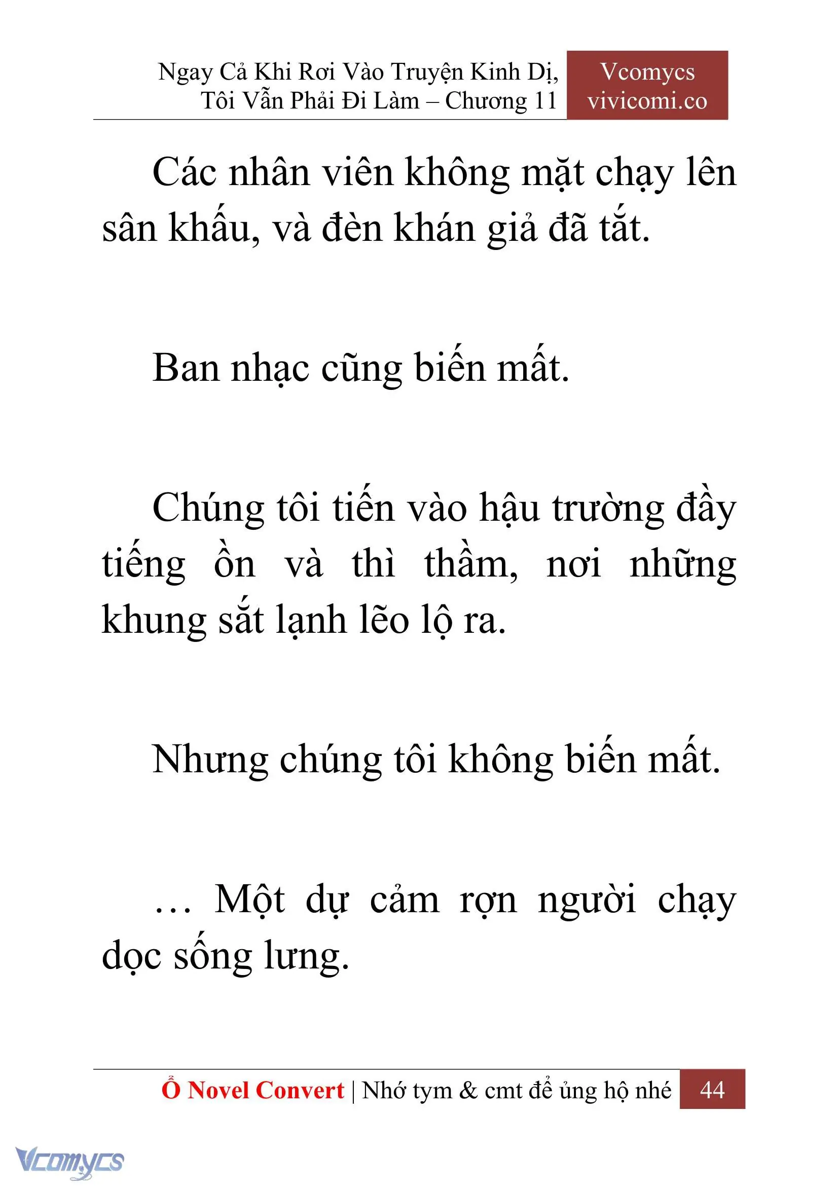 [Novel] Ngay Cả Khi Rơi Vào Truyện Kinh Dị, Tôi Vẫn Phải Đi Làm Chapter 11 - Trang 47