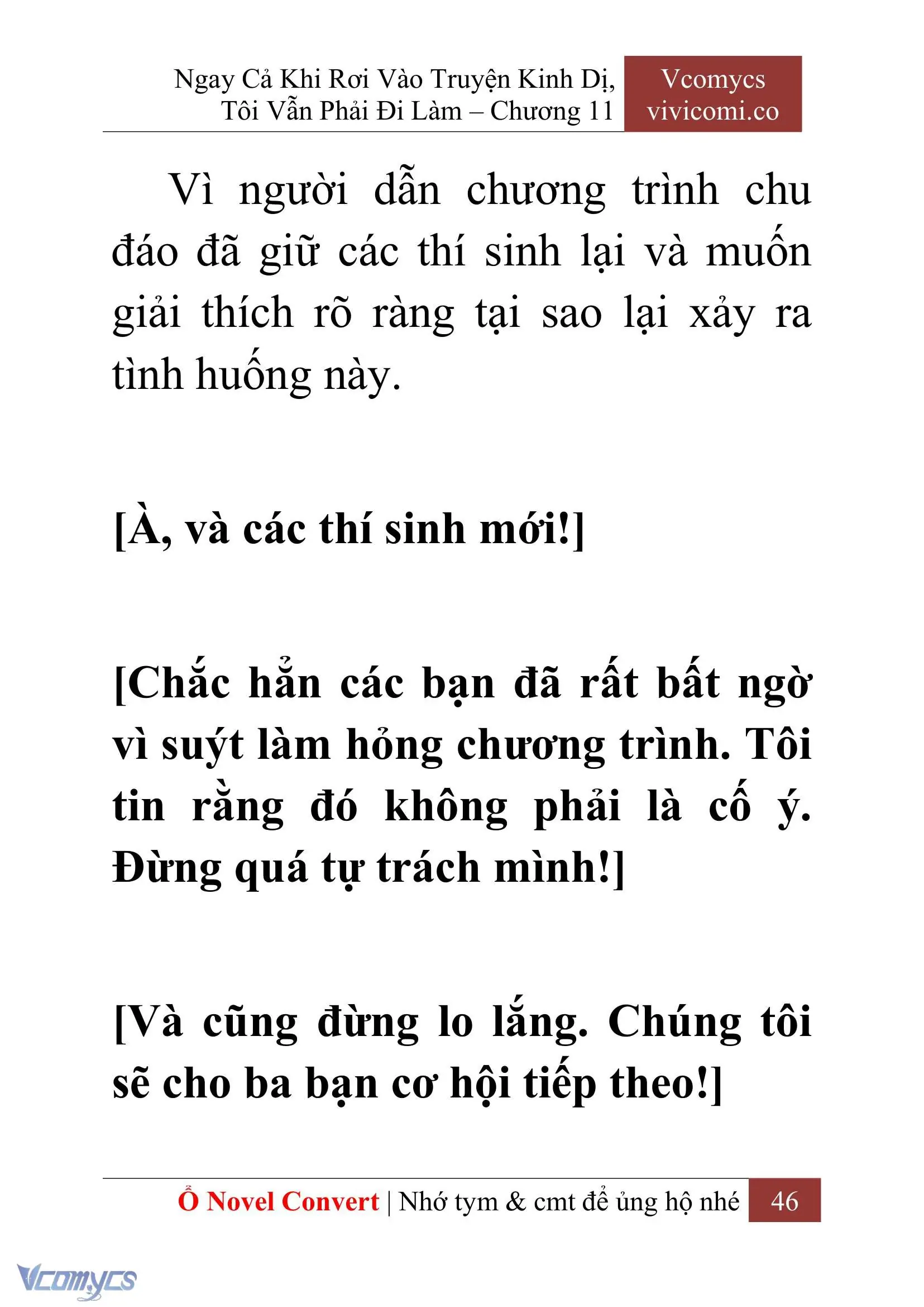 [Novel] Ngay Cả Khi Rơi Vào Truyện Kinh Dị, Tôi Vẫn Phải Đi Làm Chapter 11 - Trang 49