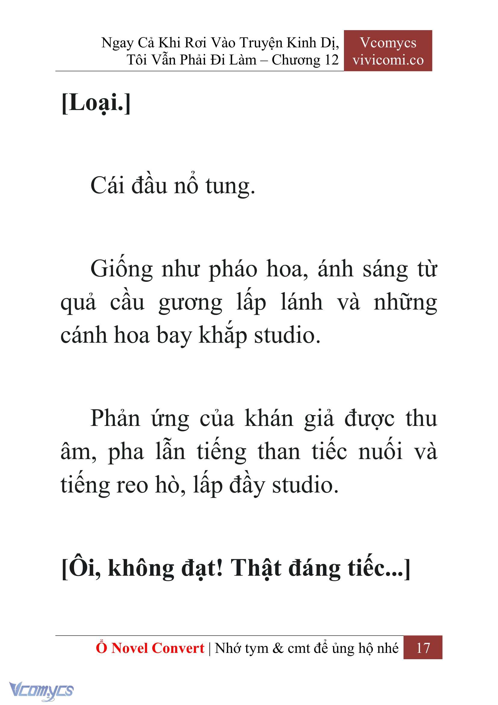 [Novel] Ngay Cả Khi Rơi Vào Truyện Kinh Dị, Tôi Vẫn Phải Đi Làm Chapter 12 - Trang 20