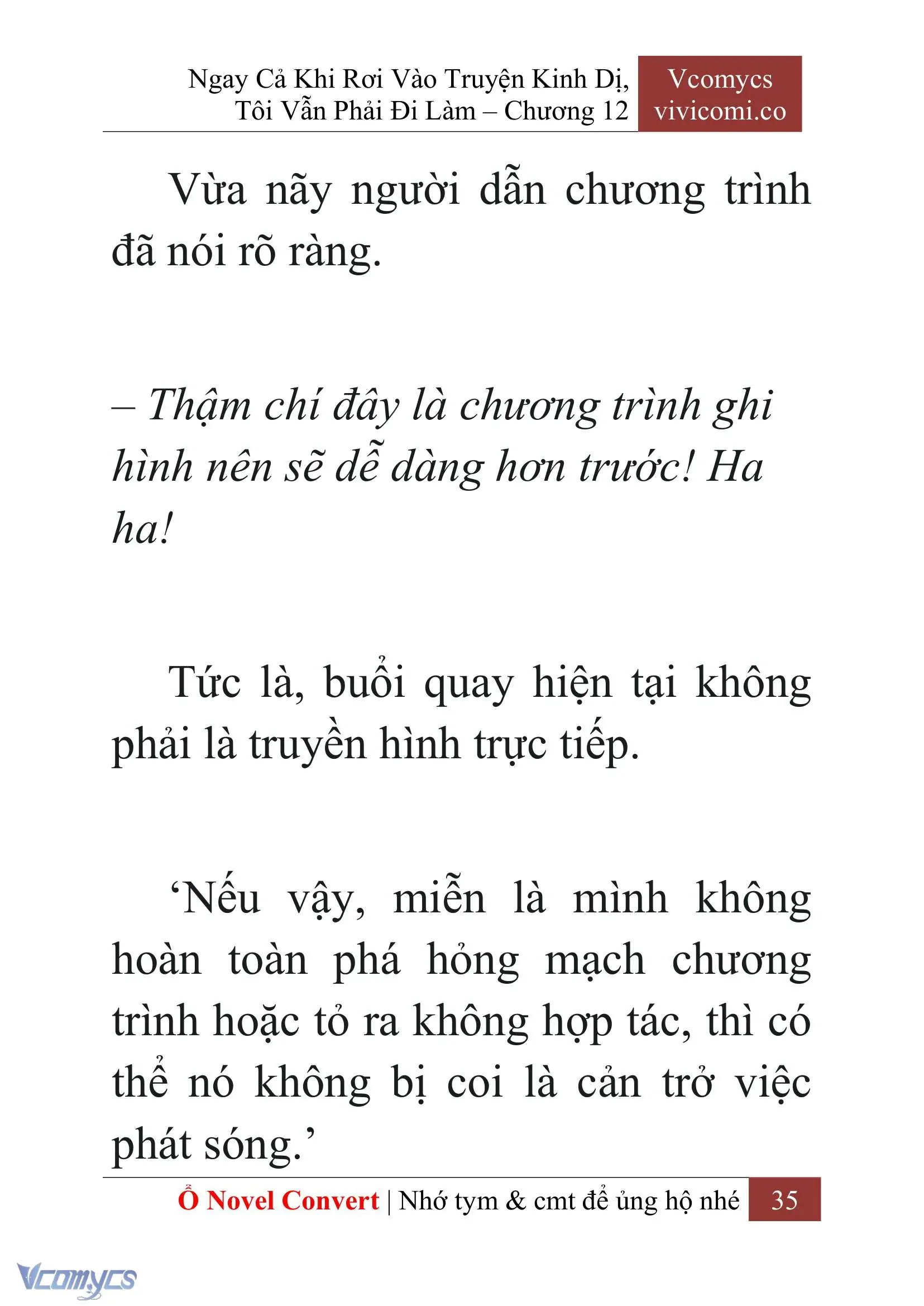 [Novel] Ngay Cả Khi Rơi Vào Truyện Kinh Dị, Tôi Vẫn Phải Đi Làm Chapter 12 - Trang 38