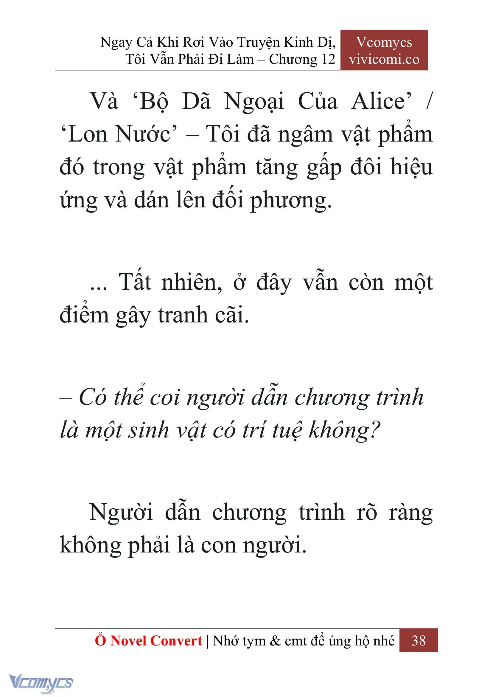 [Novel] Ngay Cả Khi Rơi Vào Truyện Kinh Dị, Tôi Vẫn Phải Đi Làm Chapter 12 - Trang 41