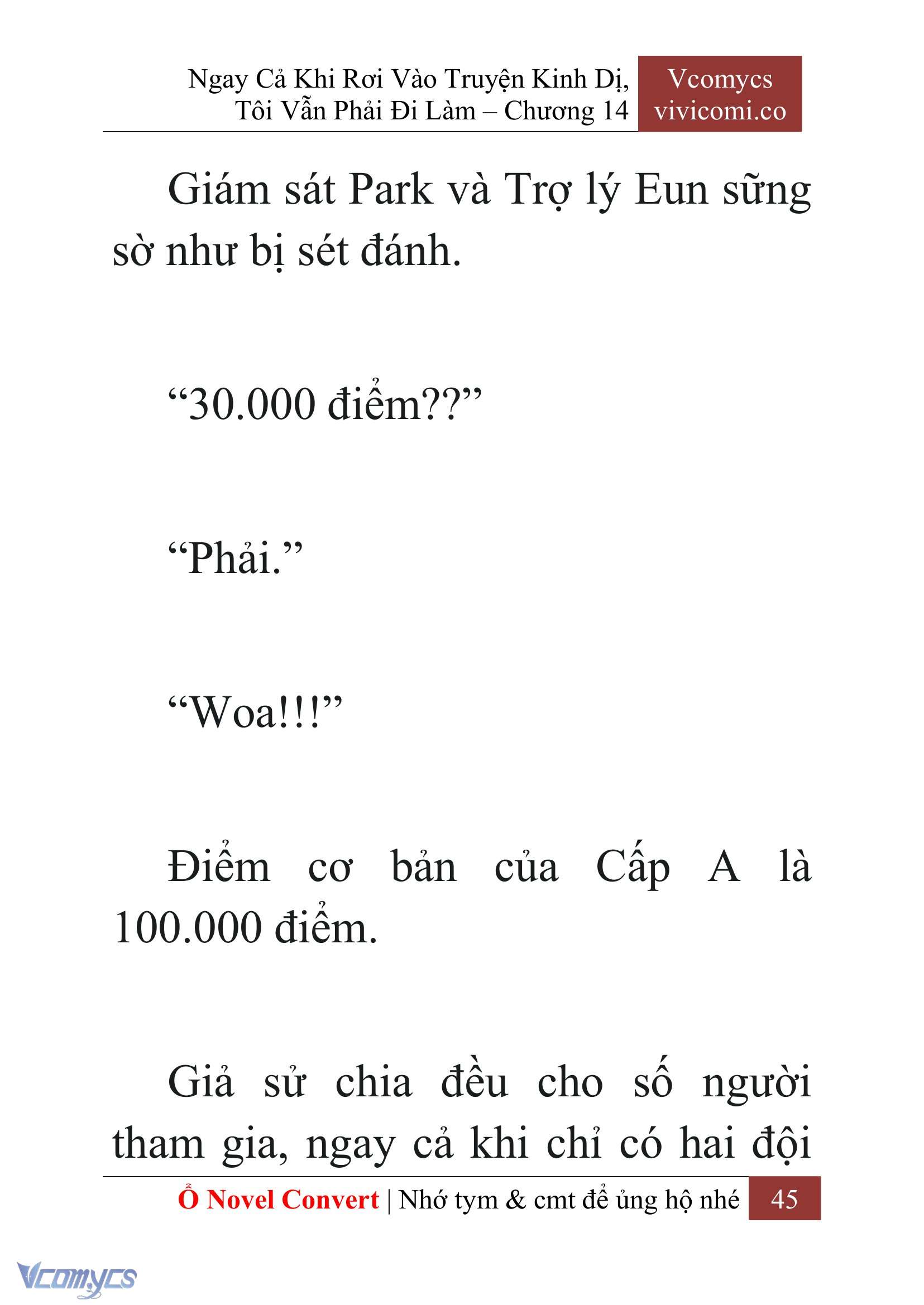 [Novel] Ngay Cả Khi Rơi Vào Truyện Kinh Dị, Tôi Vẫn Phải Đi Làm Chapter 14 - Trang 48