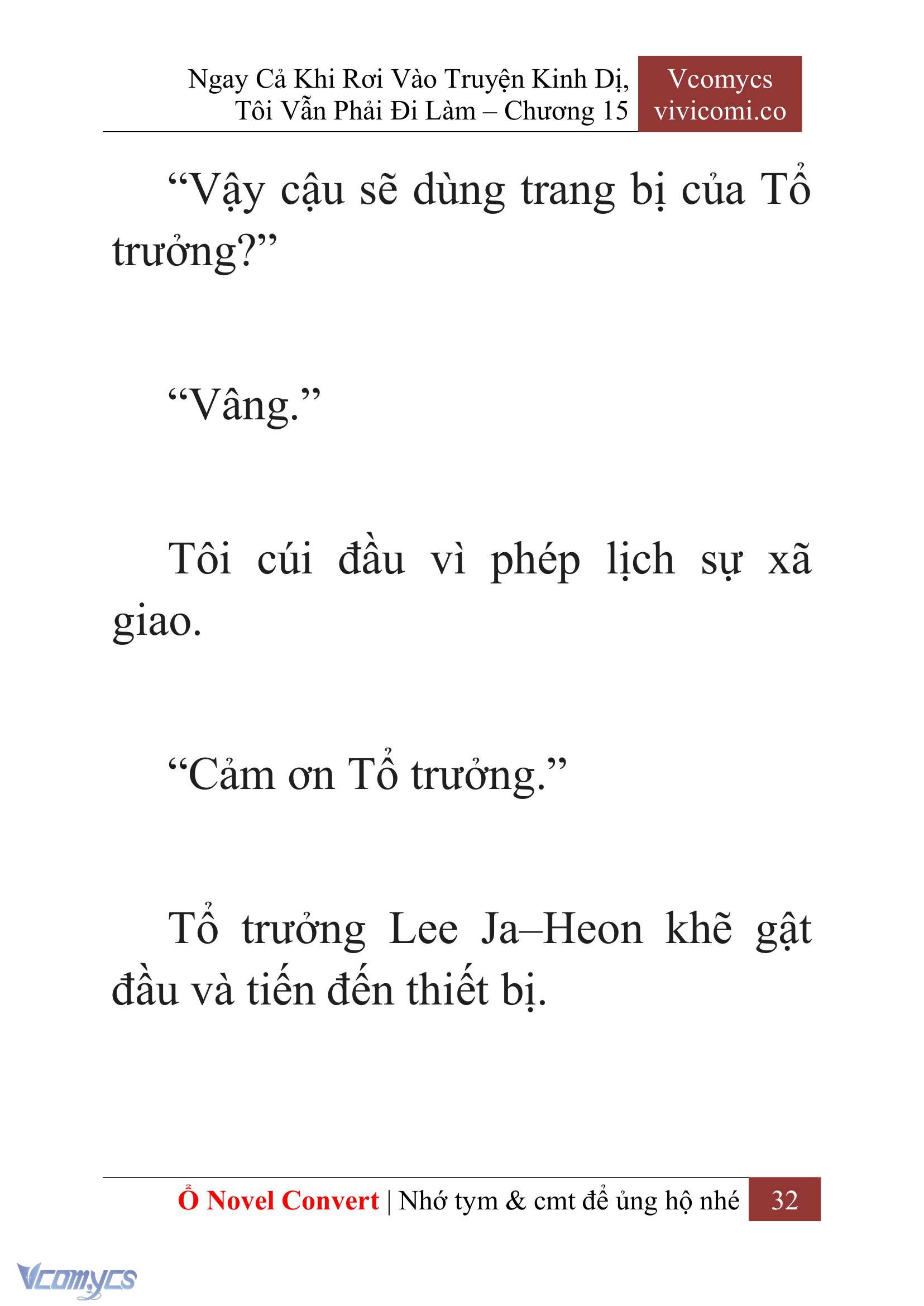 [Novel] Ngay Cả Khi Rơi Vào Truyện Kinh Dị, Tôi Vẫn Phải Đi Làm Chapter 15 - Trang 35