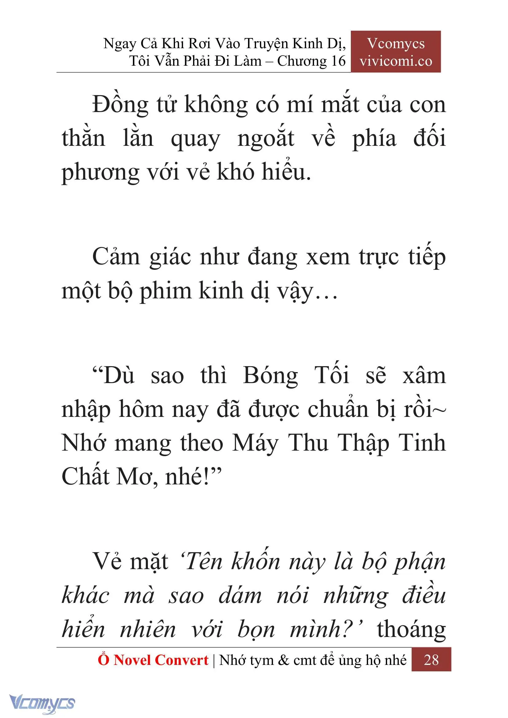 [Novel] Ngay Cả Khi Rơi Vào Truyện Kinh Dị, Tôi Vẫn Phải Đi Làm Chapter 16 - Trang 31