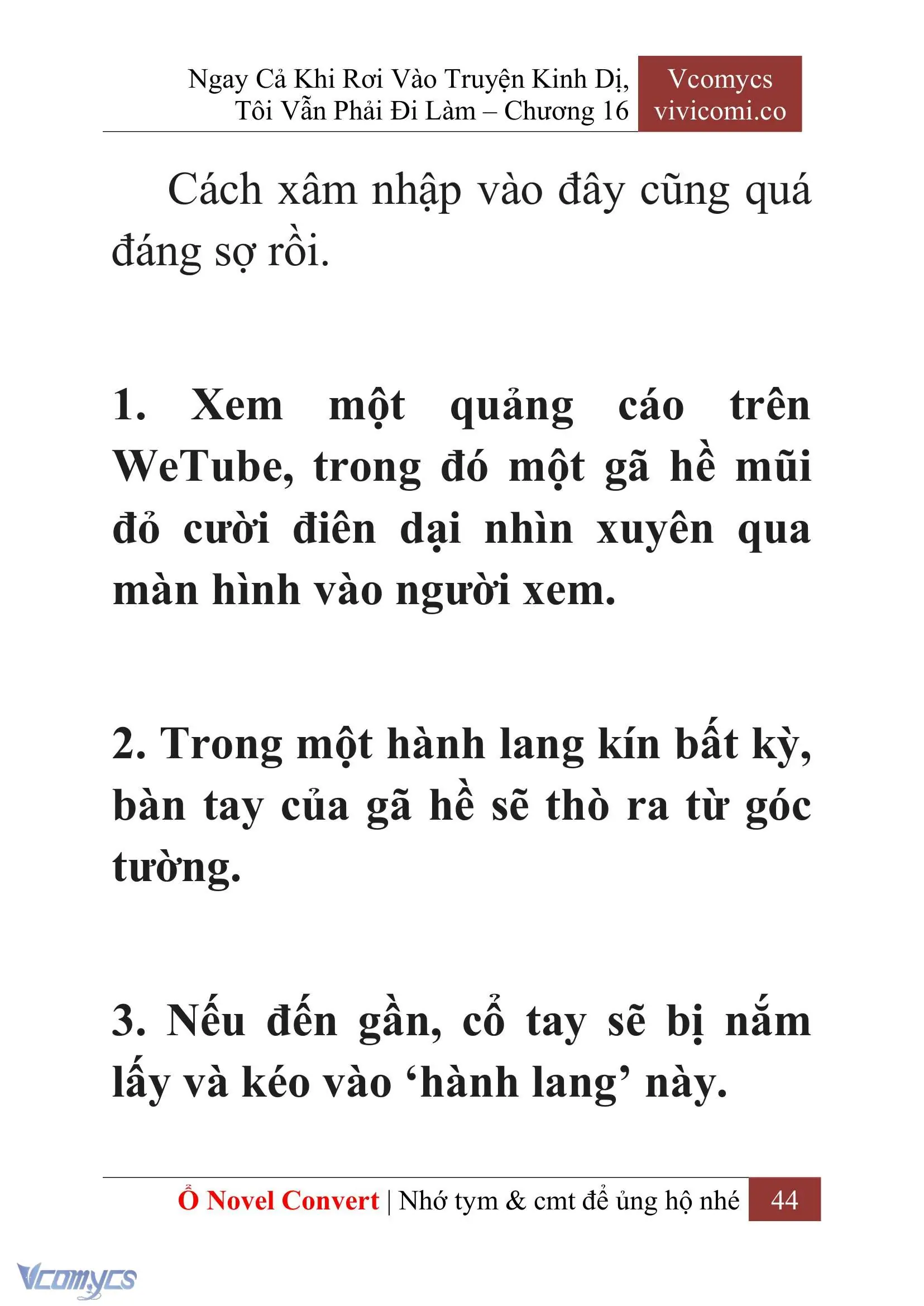 [Novel] Ngay Cả Khi Rơi Vào Truyện Kinh Dị, Tôi Vẫn Phải Đi Làm Chapter 16 - Trang 47
