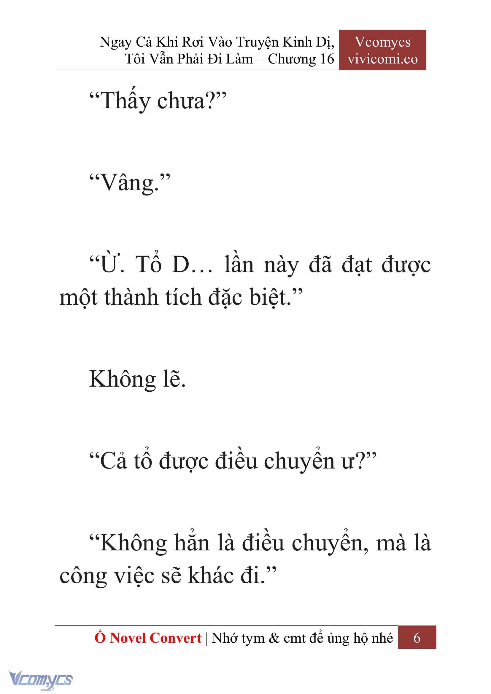 [Novel] Ngay Cả Khi Rơi Vào Truyện Kinh Dị, Tôi Vẫn Phải Đi Làm Chapter 16 - Trang 9